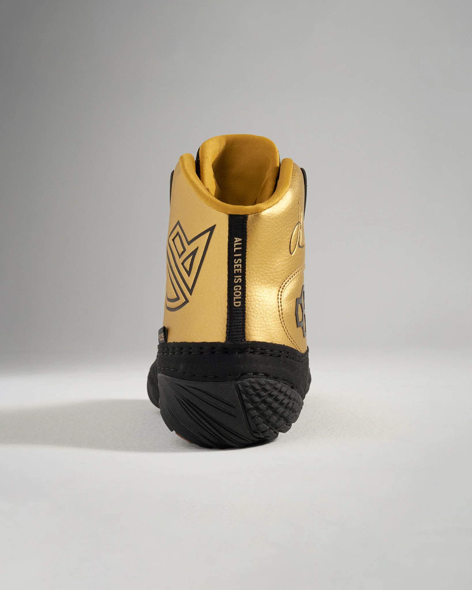 JB1 Youth Wrestling Shoes - ALLISEEISGOLD - GOLD - Image 7