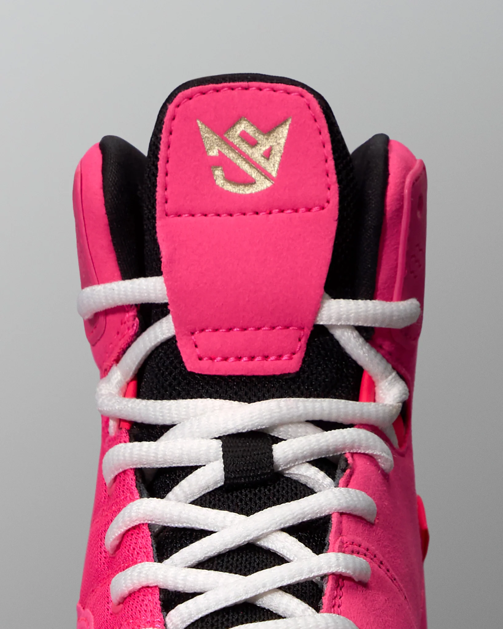 JB1 Youth Wrestling Shoes - Flamingo Pink - Image 8