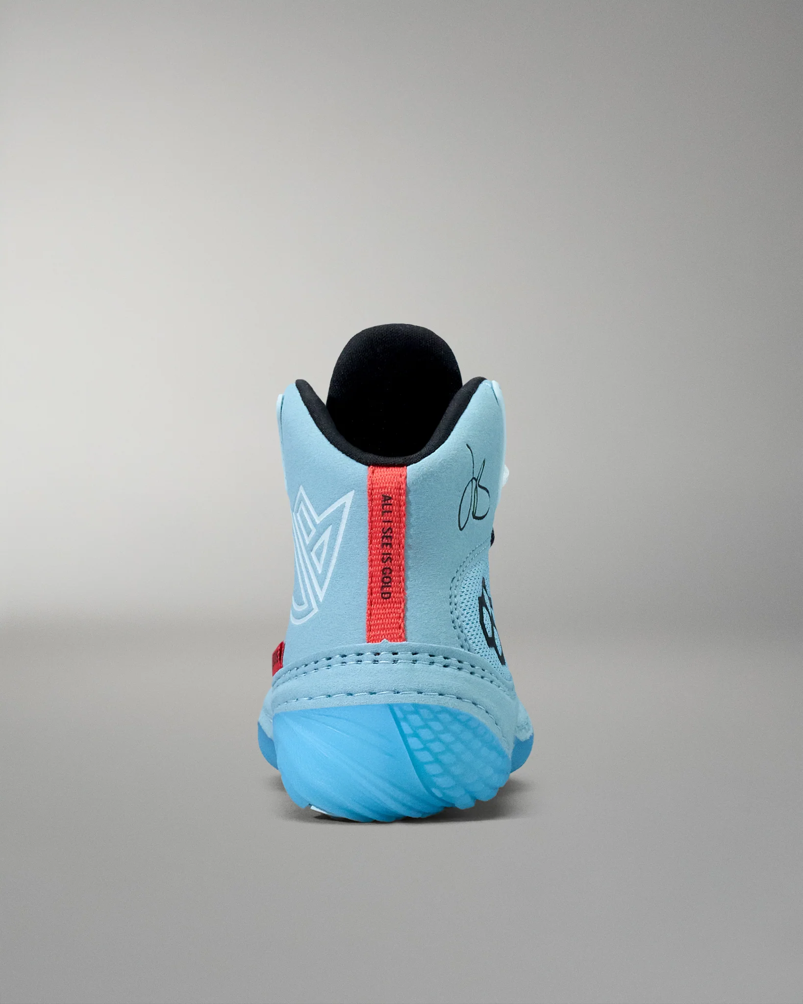 JB1 Youth Wrestling Shoes - Ice Blue - Image 5