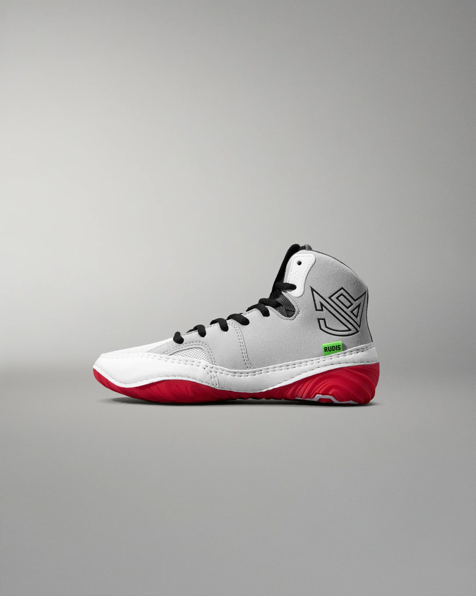 JB1 Youth Wrestling Shoes - White Hot - Image 3