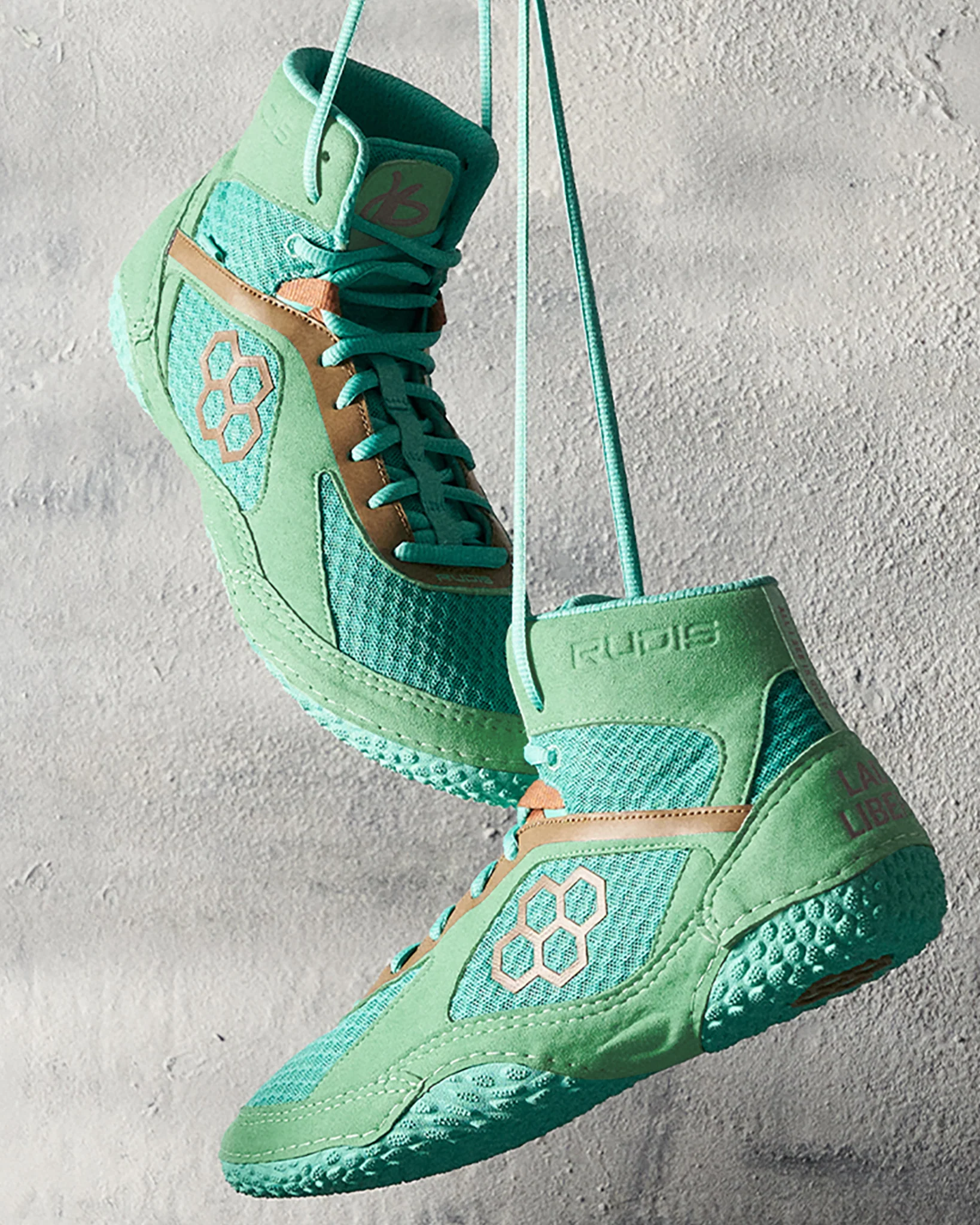 Jordan Burroughs Alpha 2.0 Adult Wrestling Shoes - Lady Liberty - Image 2