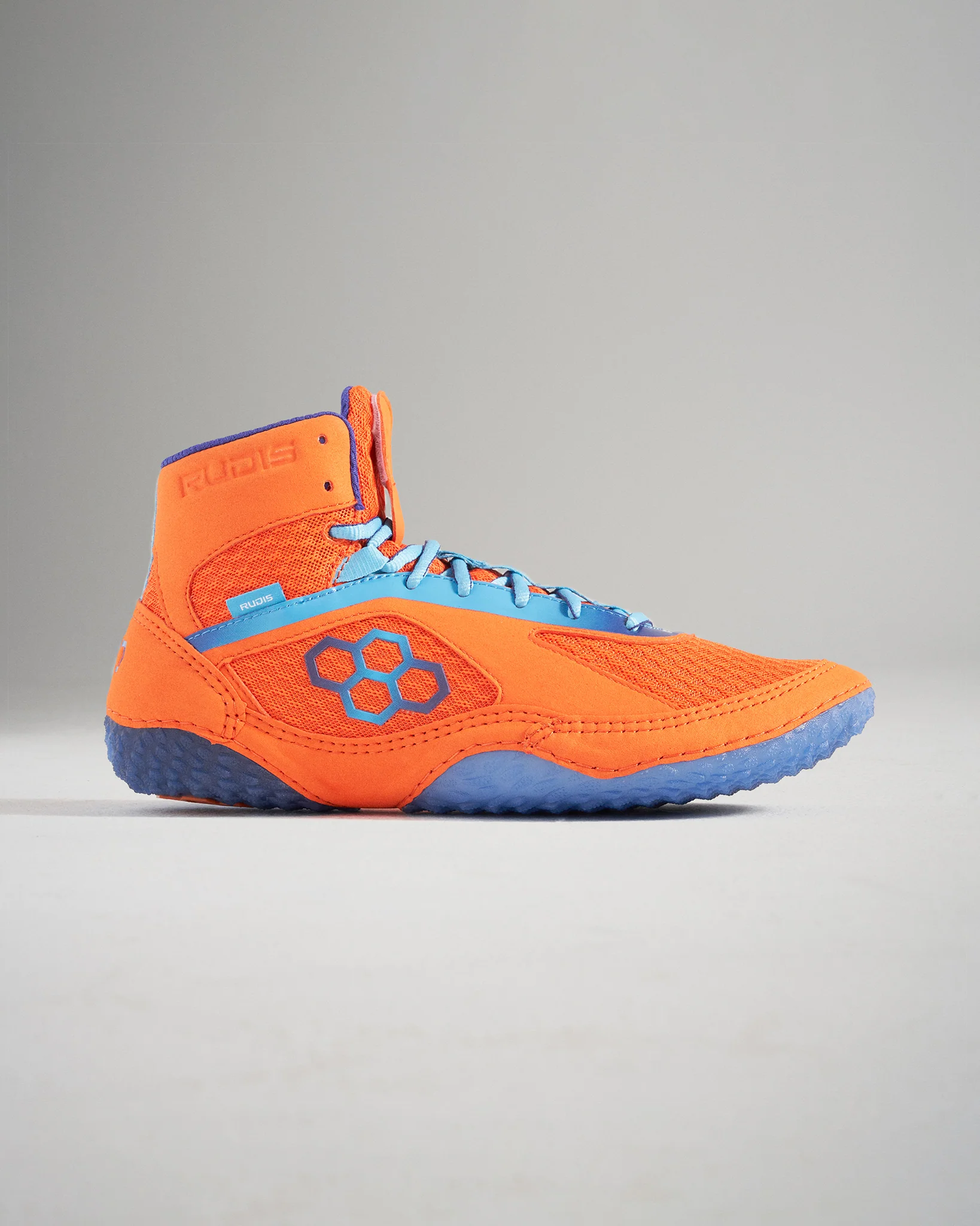 Jordan Burroughs Alpha 2.0 Adult Wrestling Shoes - World Wide Orange - Image 3