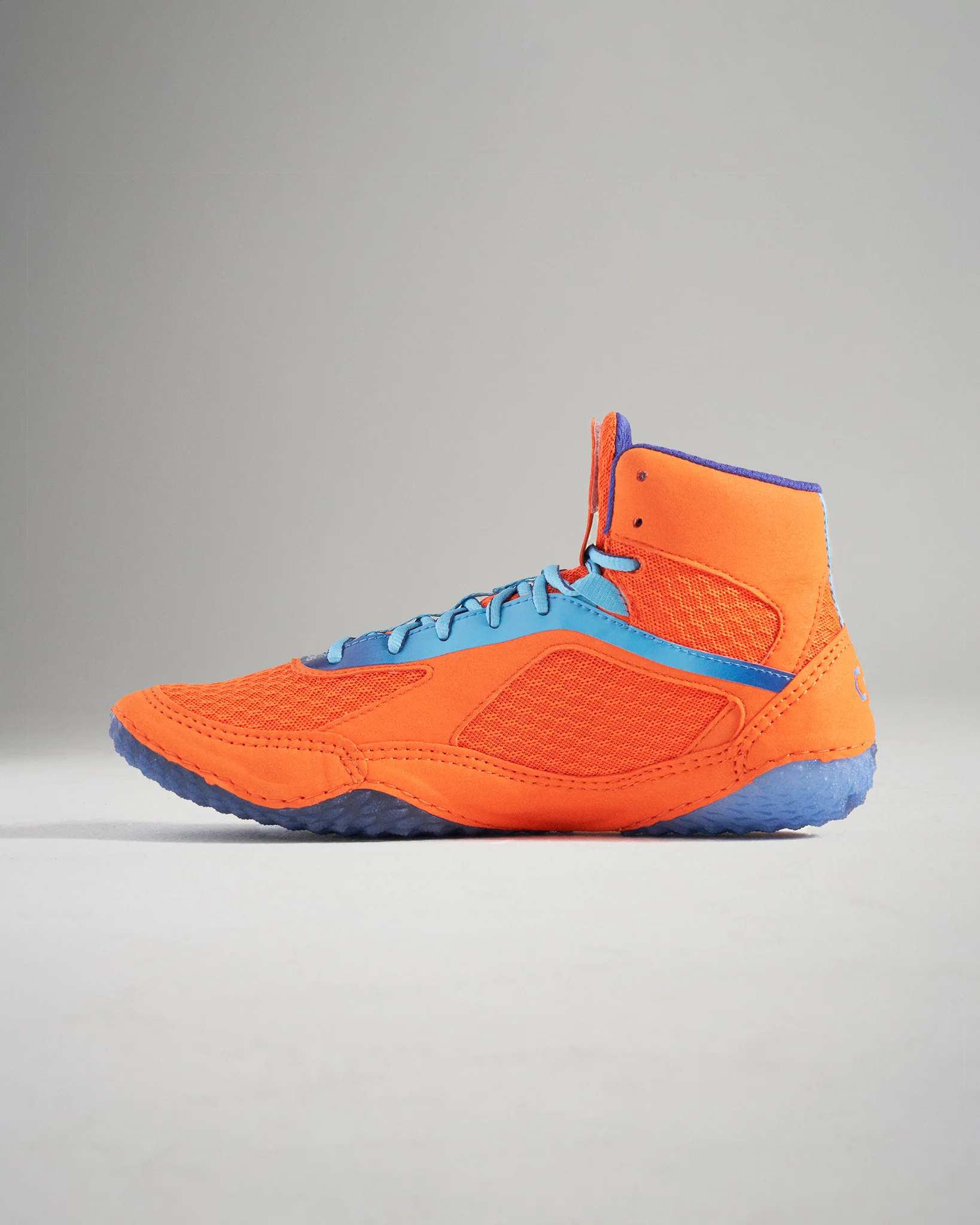 Jordan Burroughs Alpha 2.0 Adult Wrestling Shoes - World Wide Orange - Image 4