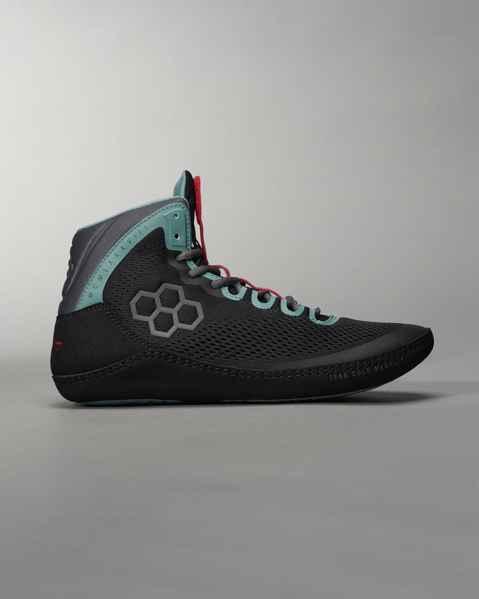 Kenny Monday 1988 Adult Wrestling Shoes - Black - Image 3