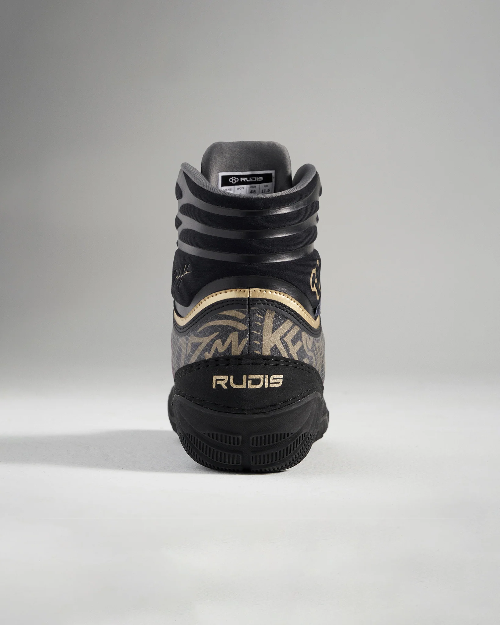 KS Infinity Edge Youth Wrestling Shoes - Black - Image 7