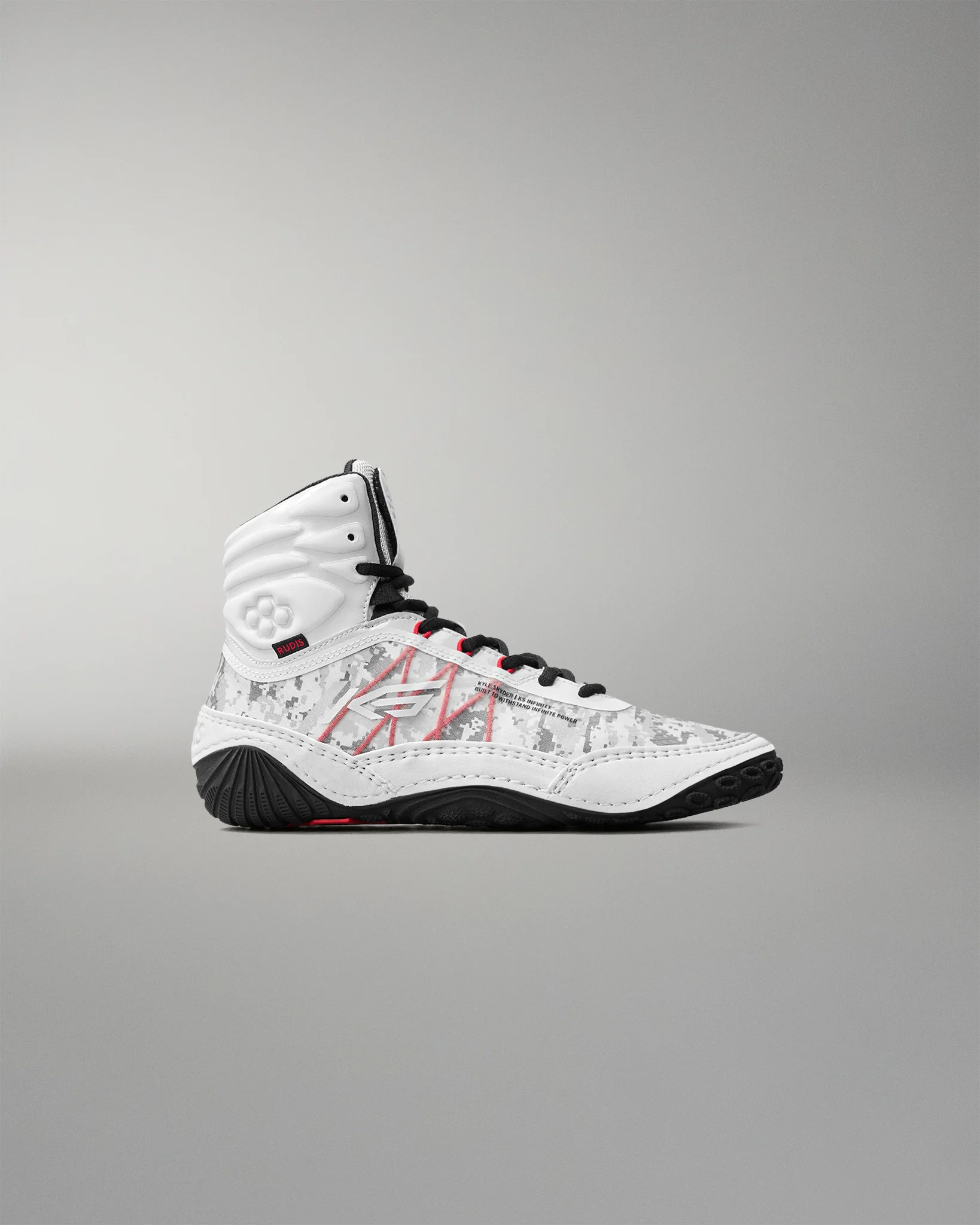 KS Infinity Edge Youth Wrestling Shoes - Tactical Gray - Image 3