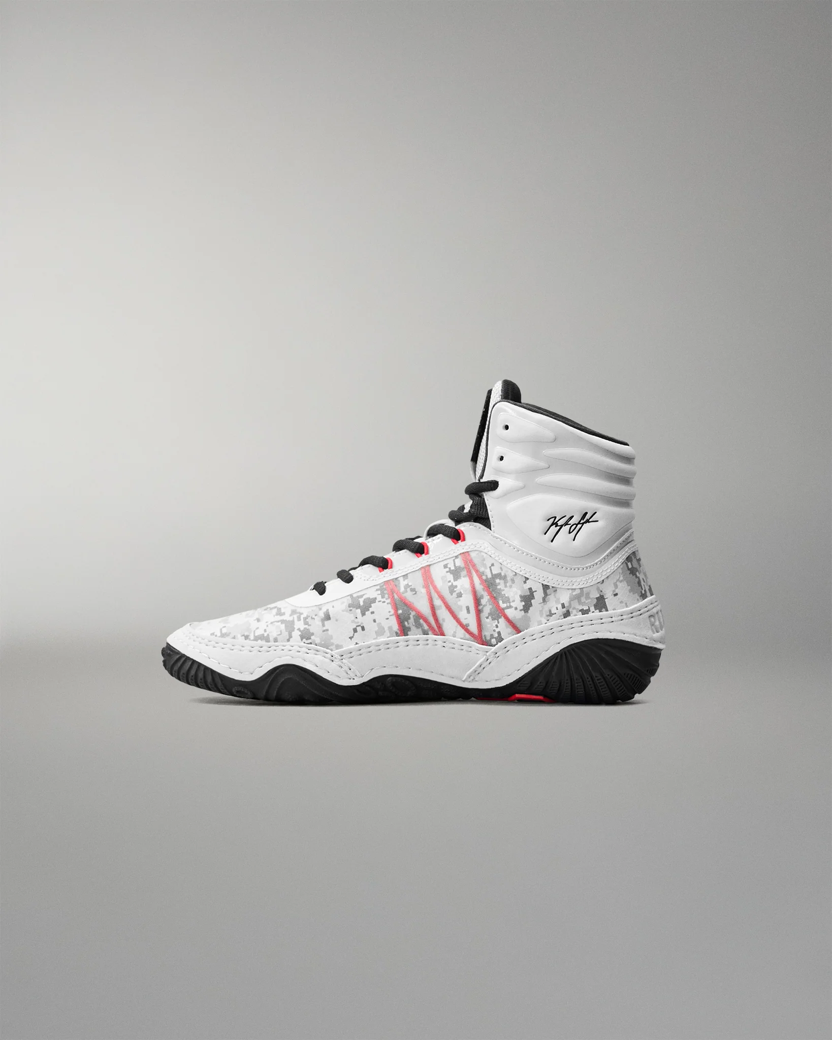 KS Infinity Edge Youth Wrestling Shoes - Tactical Gray - Image 4