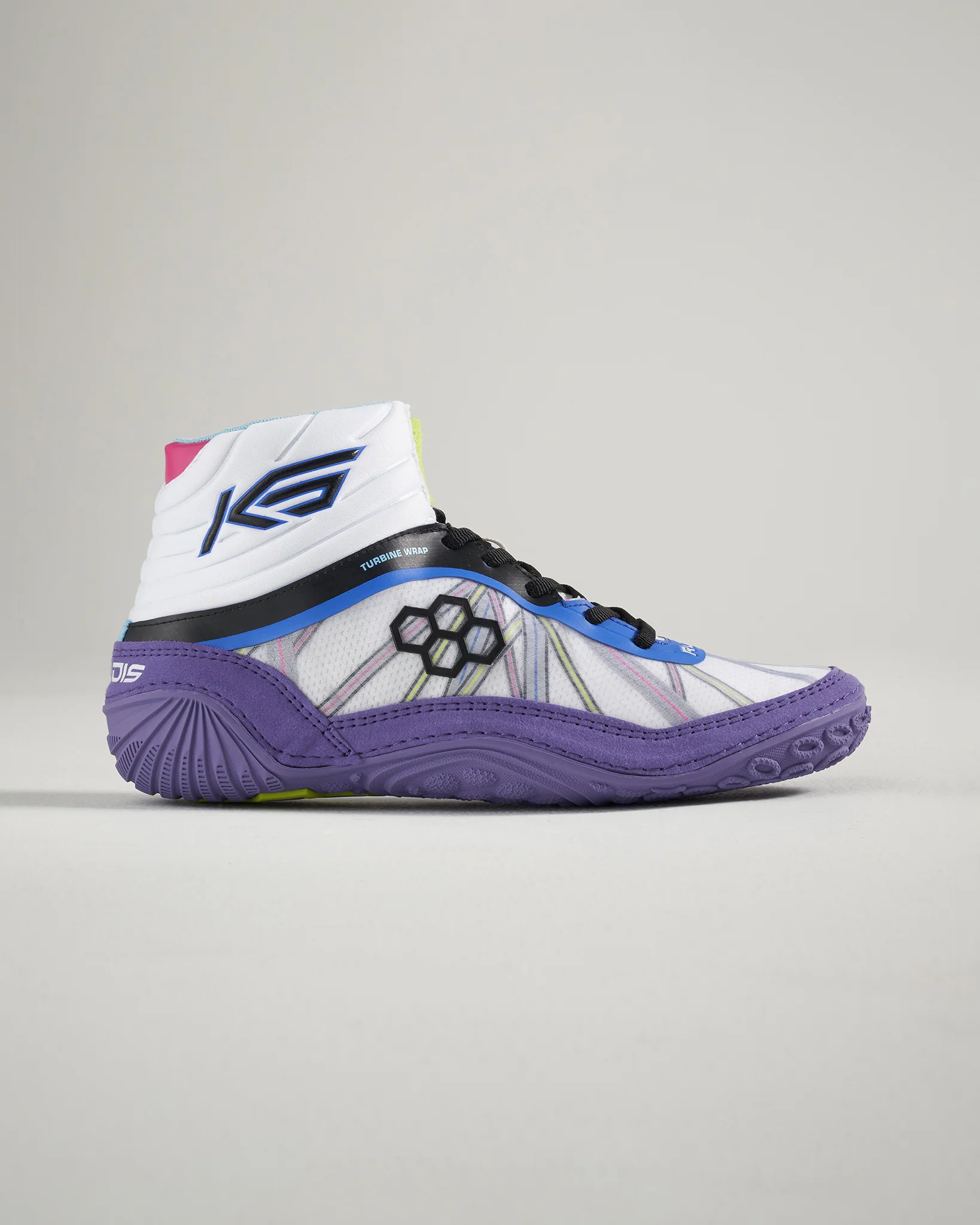 KS Turbine Adult Wrestling Shoes - Purple Cosmo - Image 2