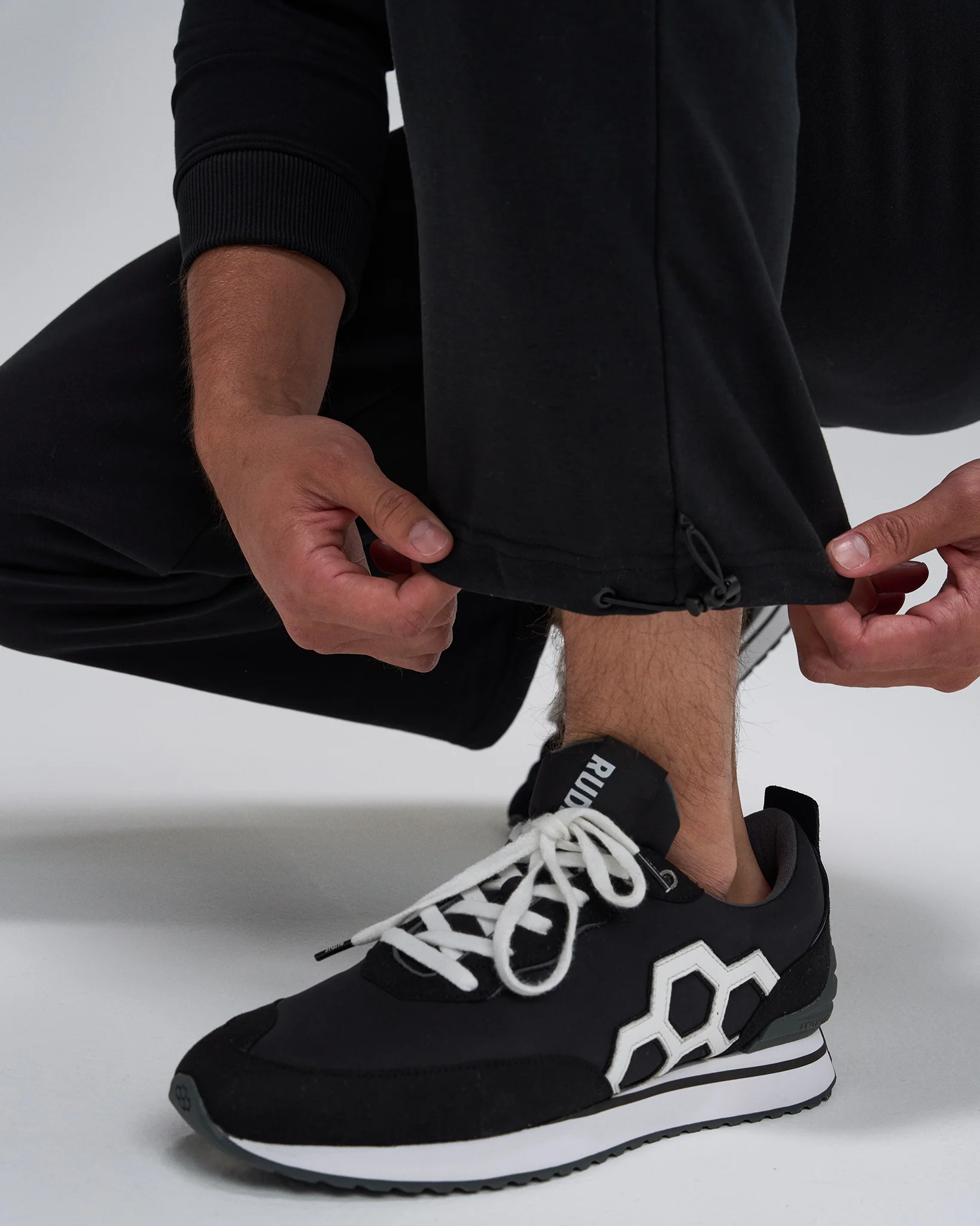 Luxe Terry Sweatpants - Black - Image 2