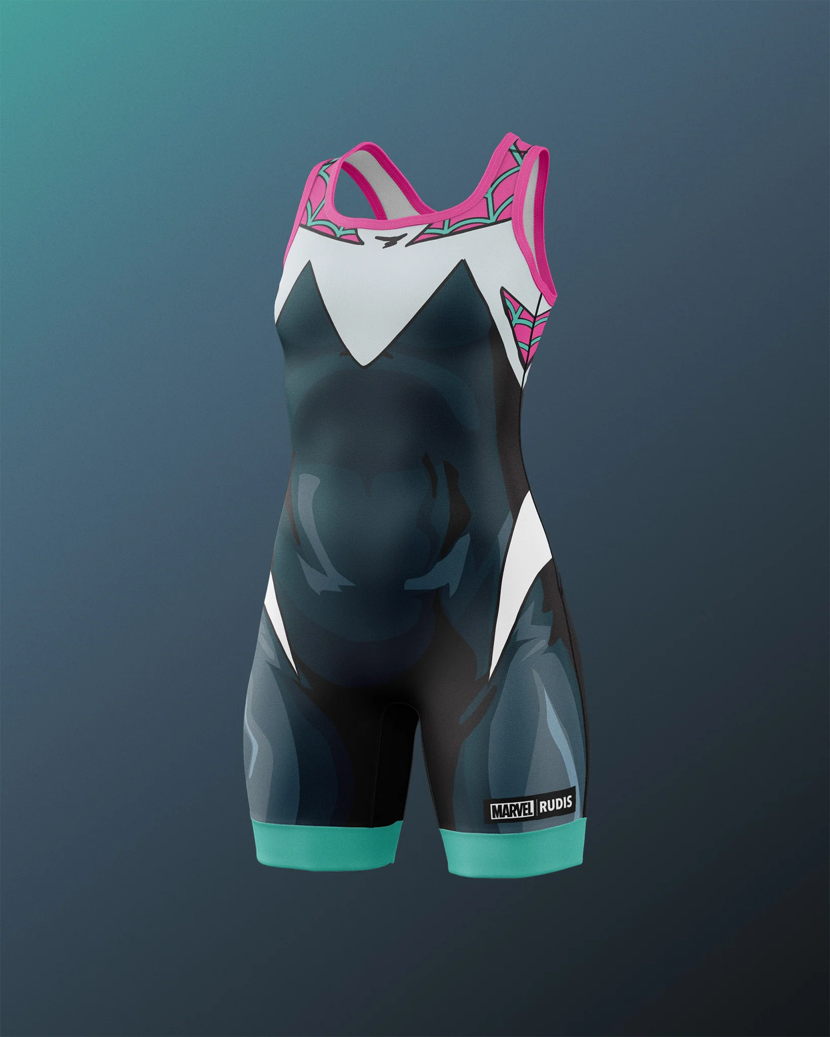 Marvel Ghost Spider Girl's Elite Singlet