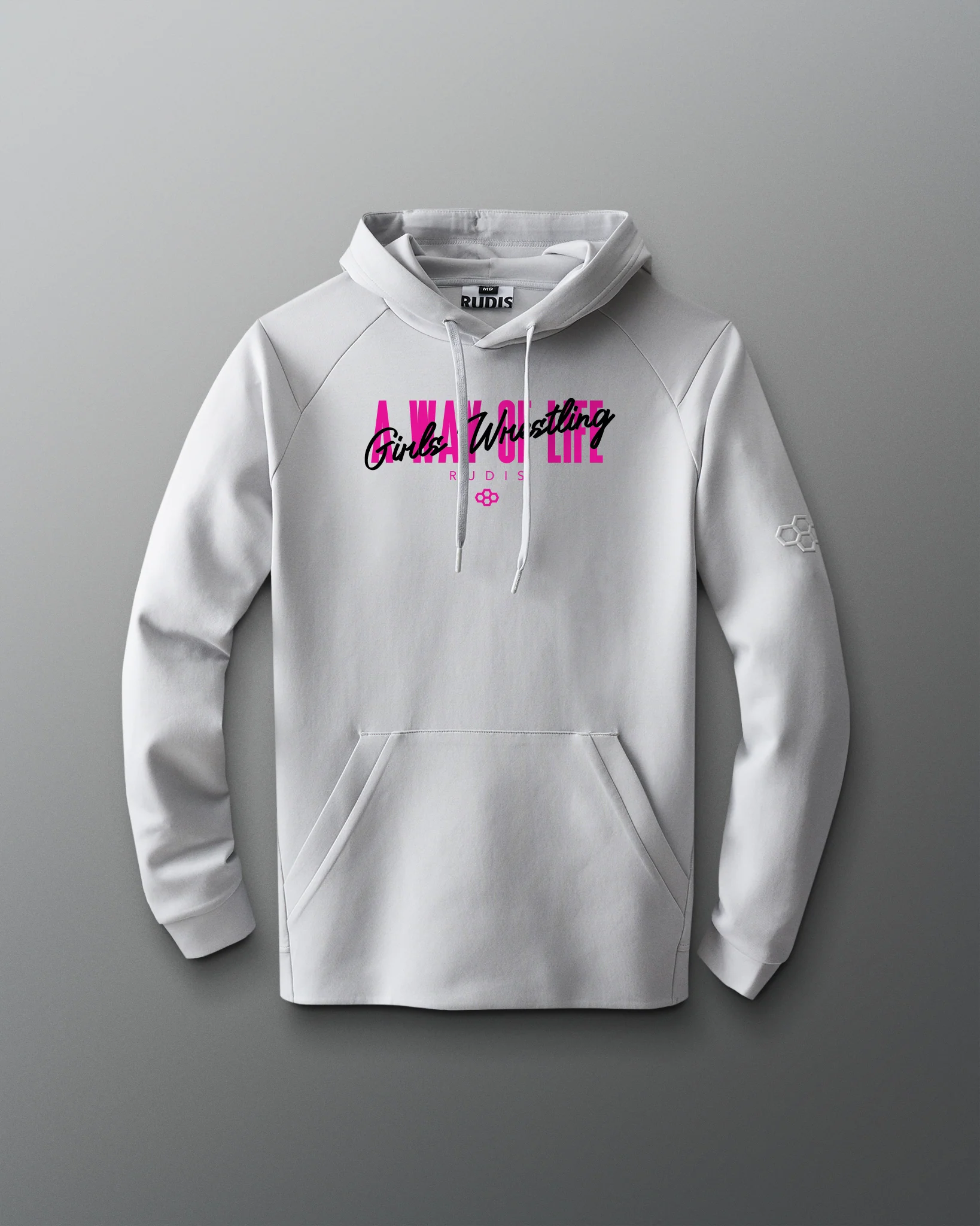 Motto "Girls Wrestling" Ultimate Hoodie