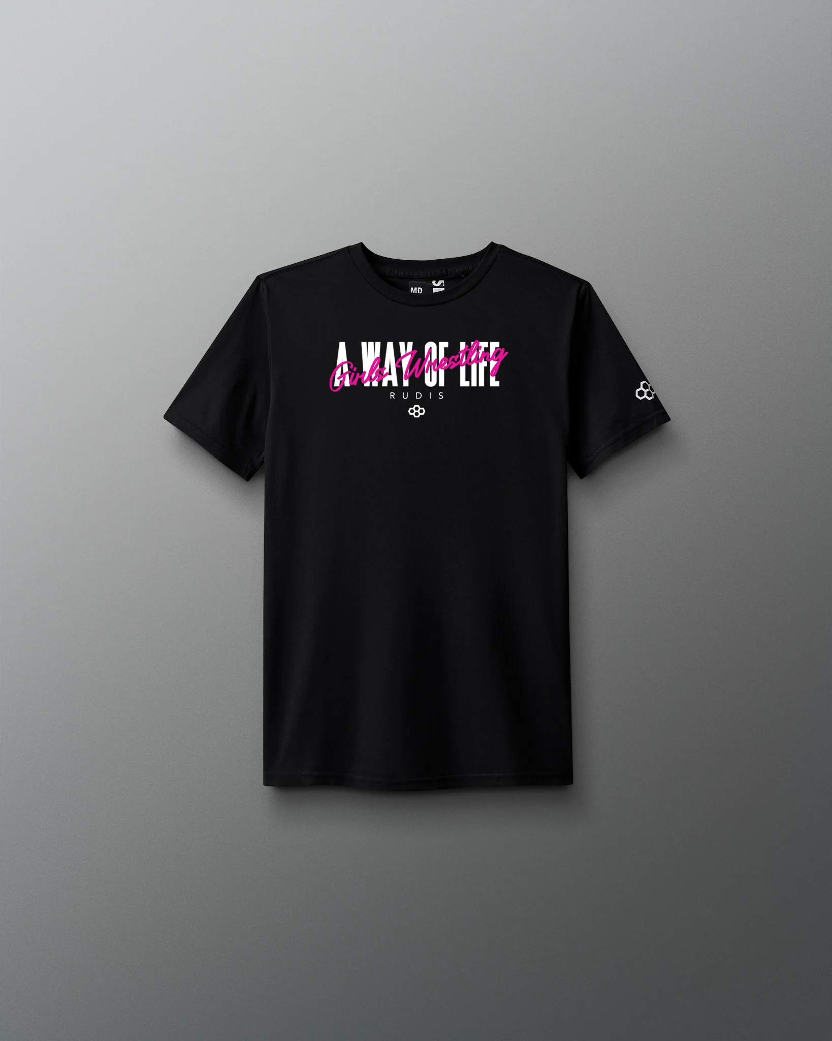 Motto "Girls Wrestling" Youth Super Soft T-Shirt