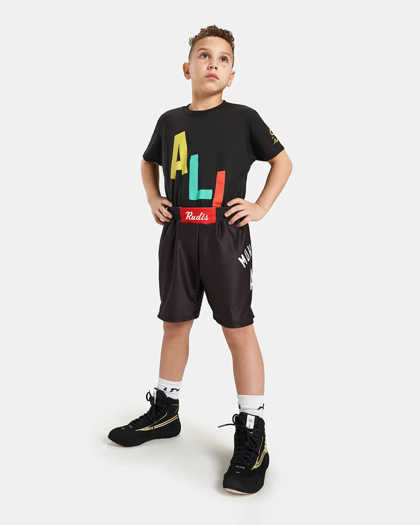 Muhammad Ali Legacy Youth Elite Wrestling Shorts - Image 4