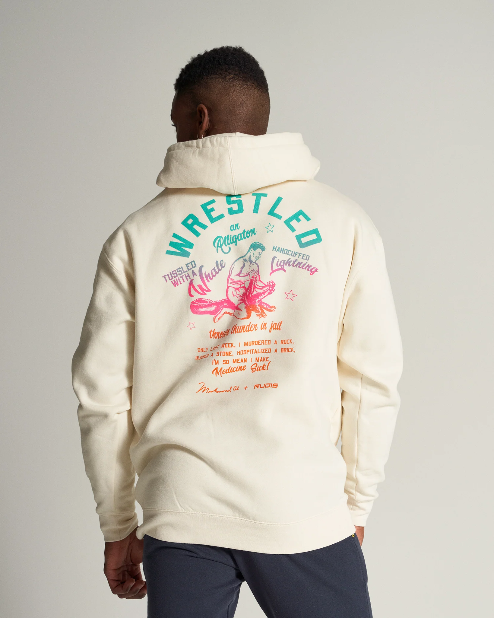 Muhammad Ali Tussled Hoodie