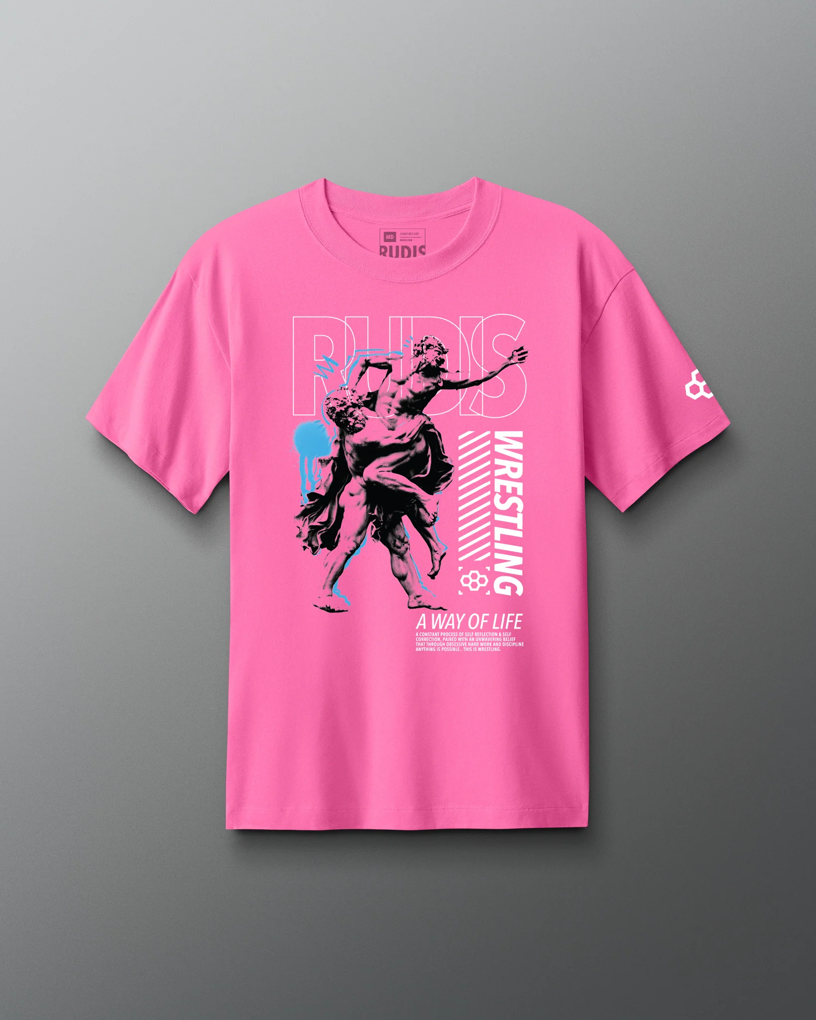 Neon Monument Heavyweight T-Shirt - Image 3