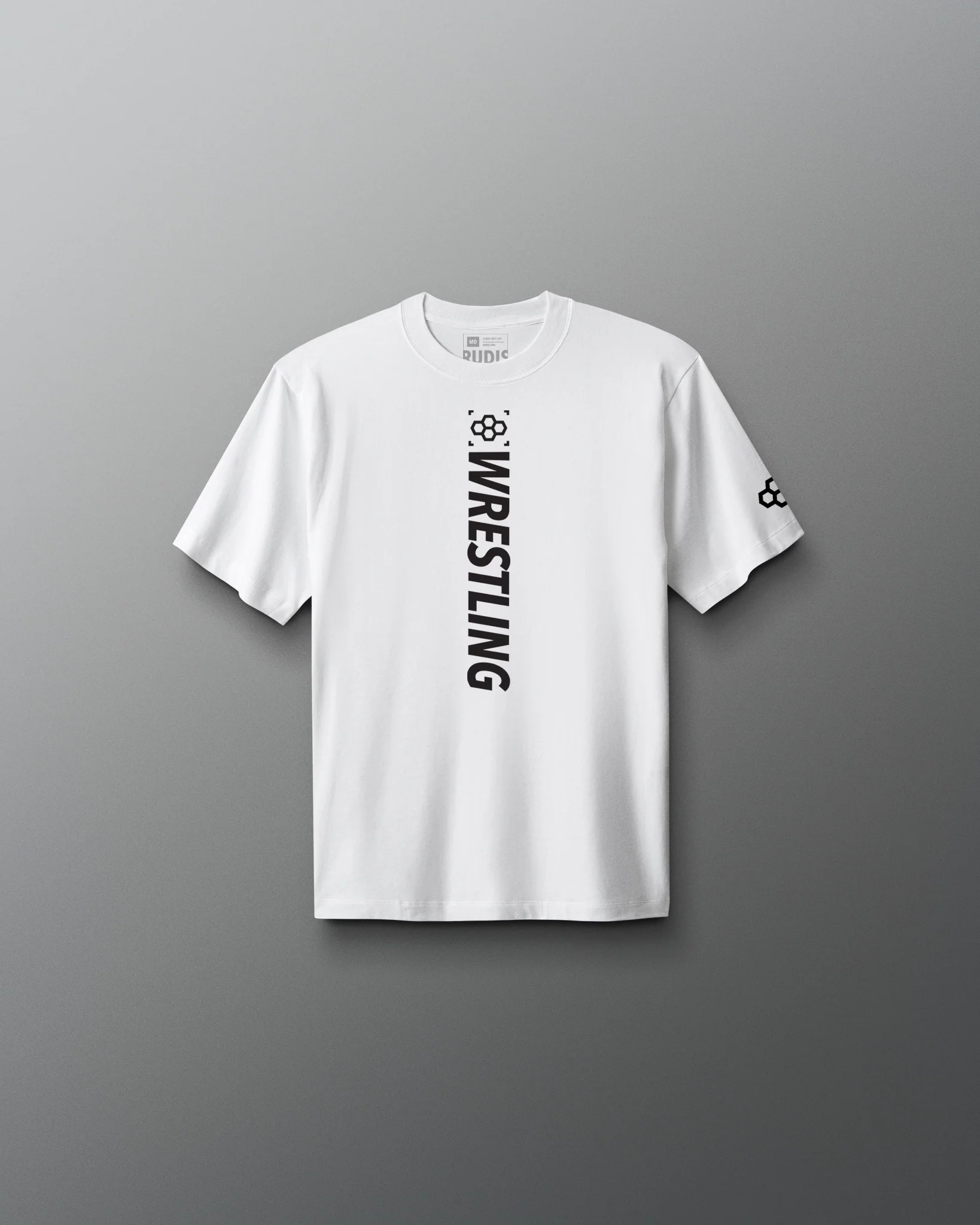 Neon Wrestling Hex Youth Heavyweight T-Shirt - Image 4