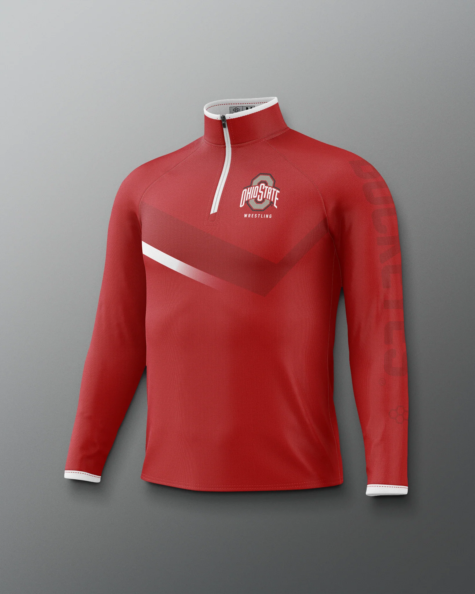 Ohio State Sublimated Quarter Zip - Image 5