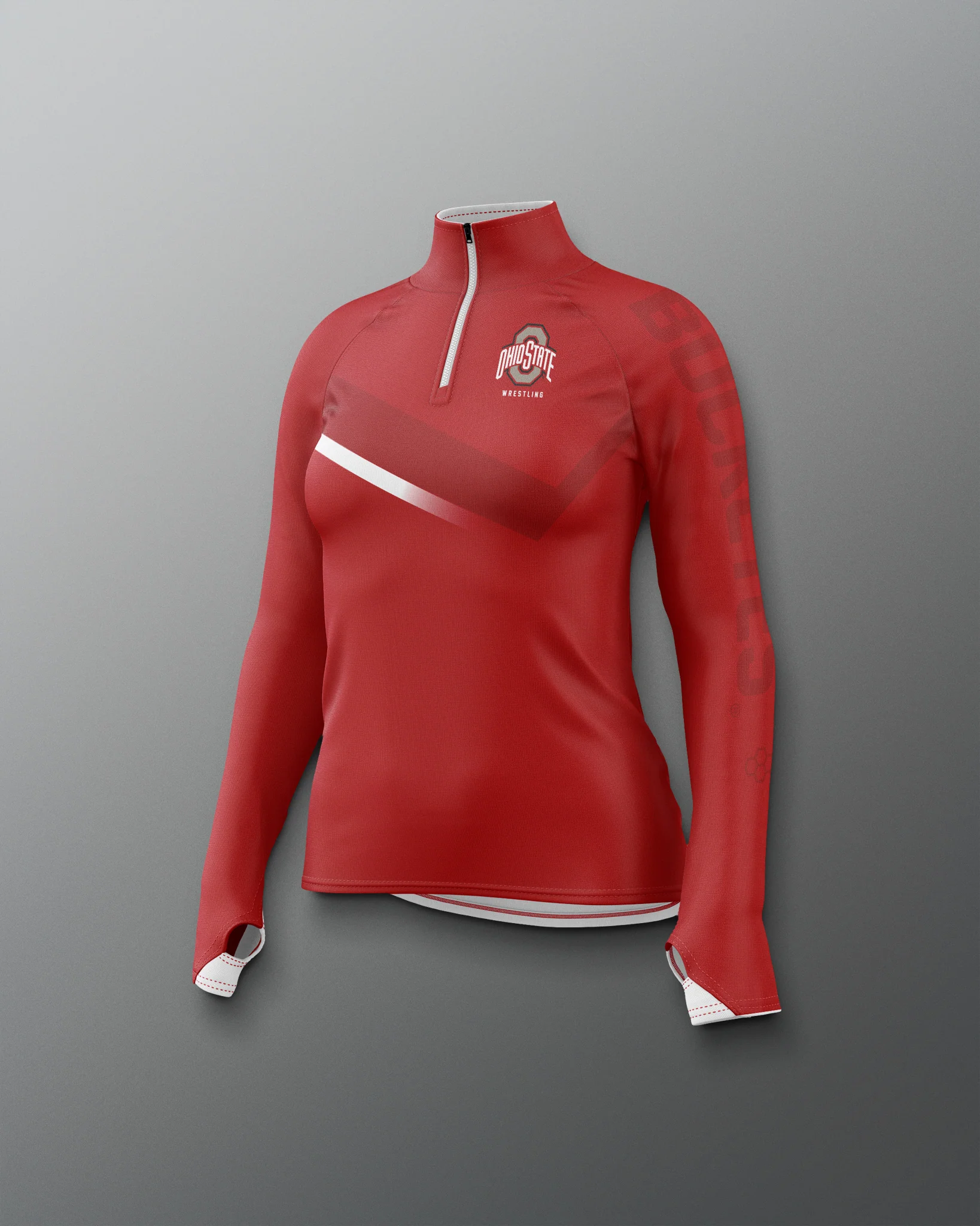 Ohio State Sublimated Women's Quarter Zip - Image 11