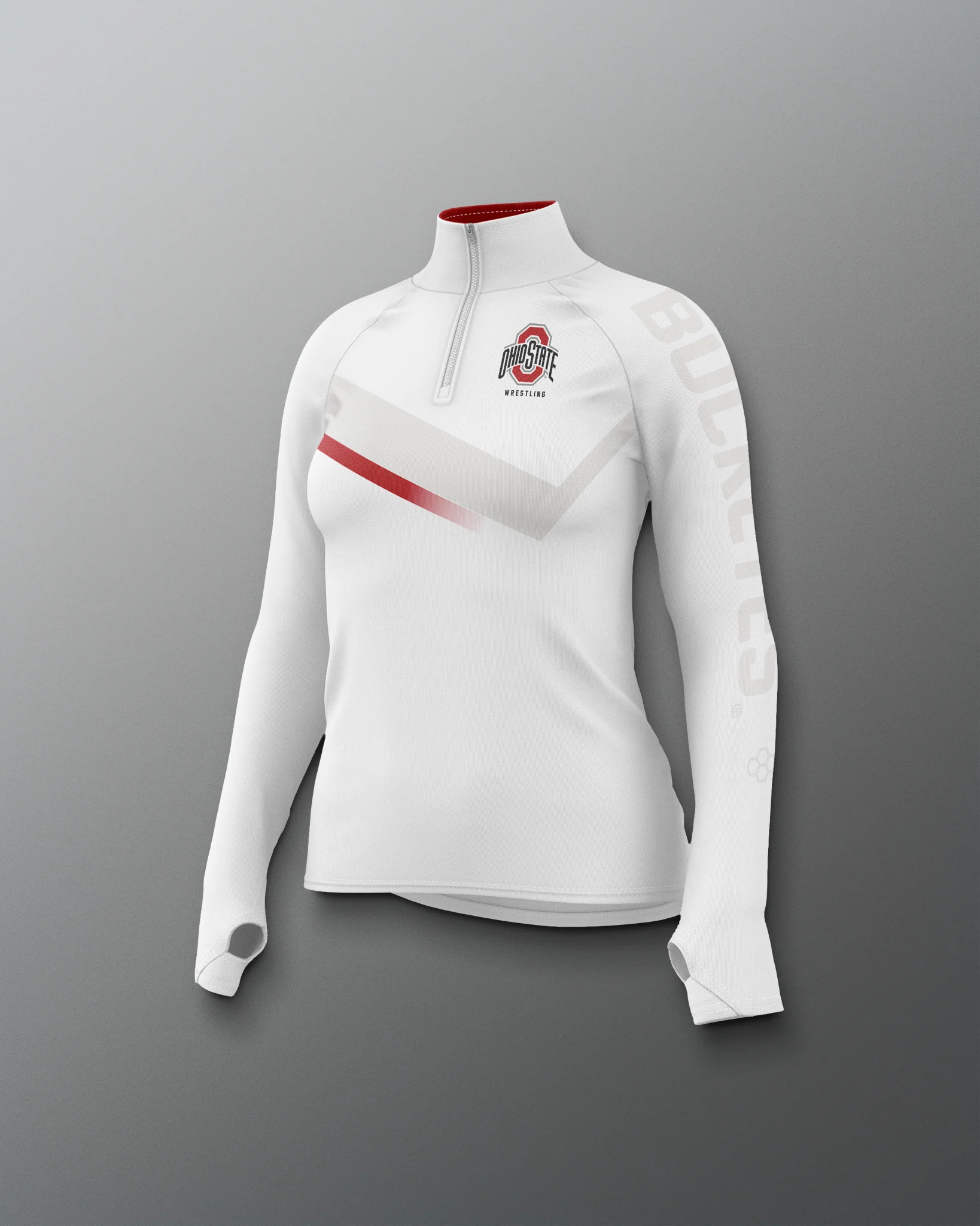 Ohio State Sublimated Women's Quarter Zip - Image 16