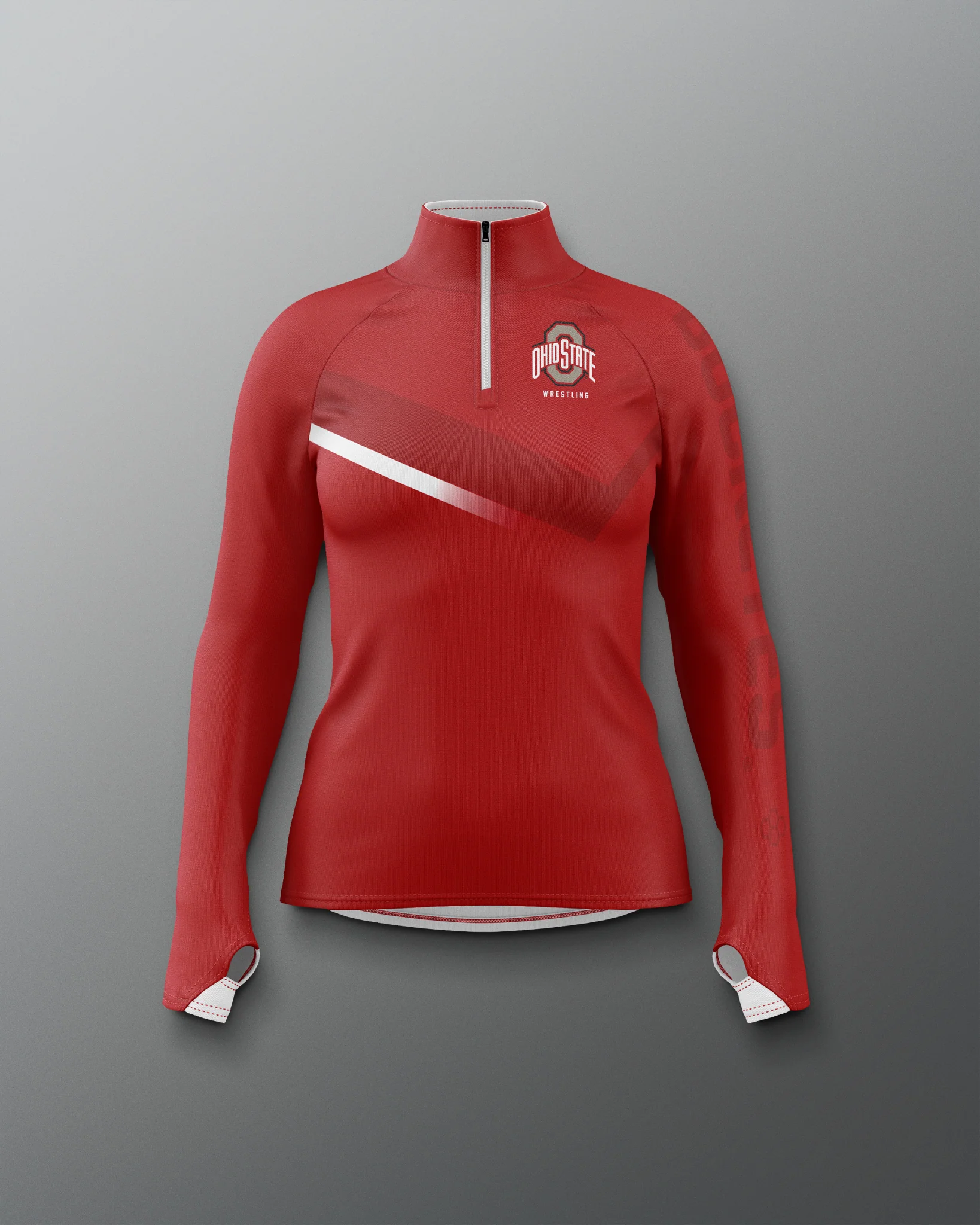 Ohio State Sublimated Women's Quarter Zip - Image 7
