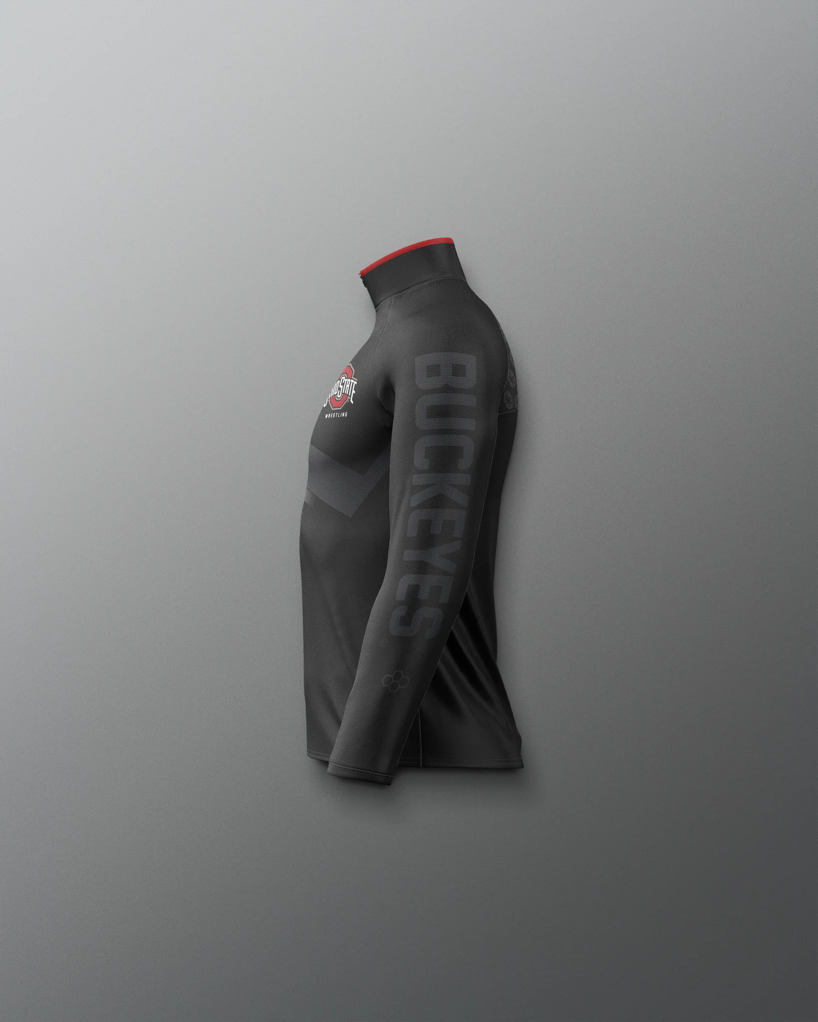 Ohio State Sublimated Youth Quarter Zip - Image 3