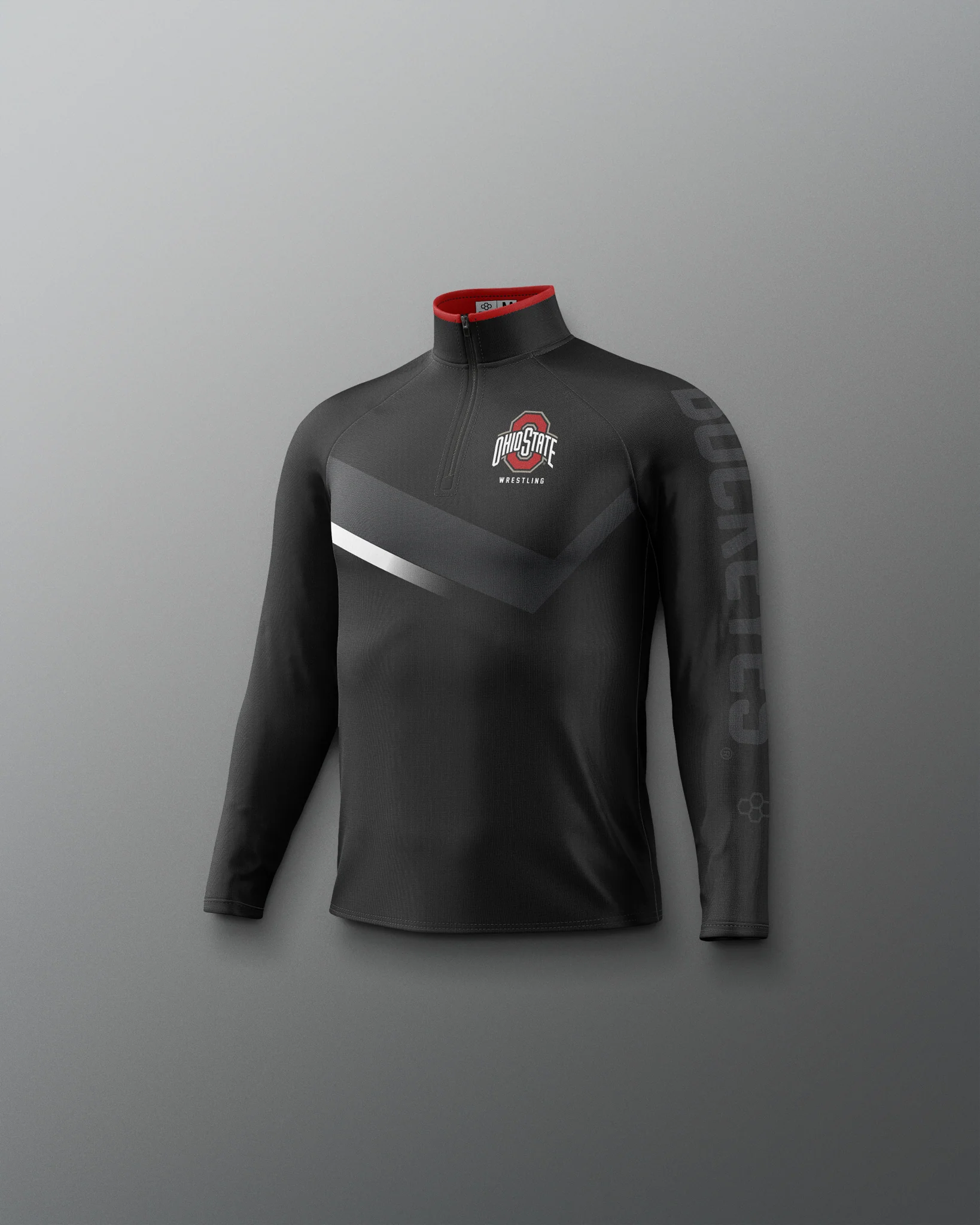Ohio State Sublimated Youth Quarter Zip - Image 5
