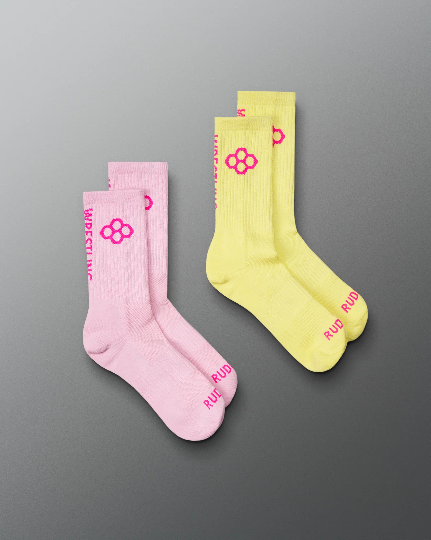 Pink Lemonade Cushion Crew Socks (2 Pair)