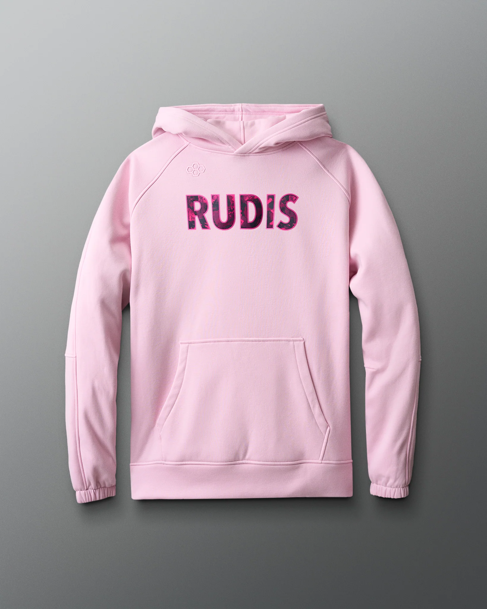 Pink Power Tech Fleece Hoodie - Image 2