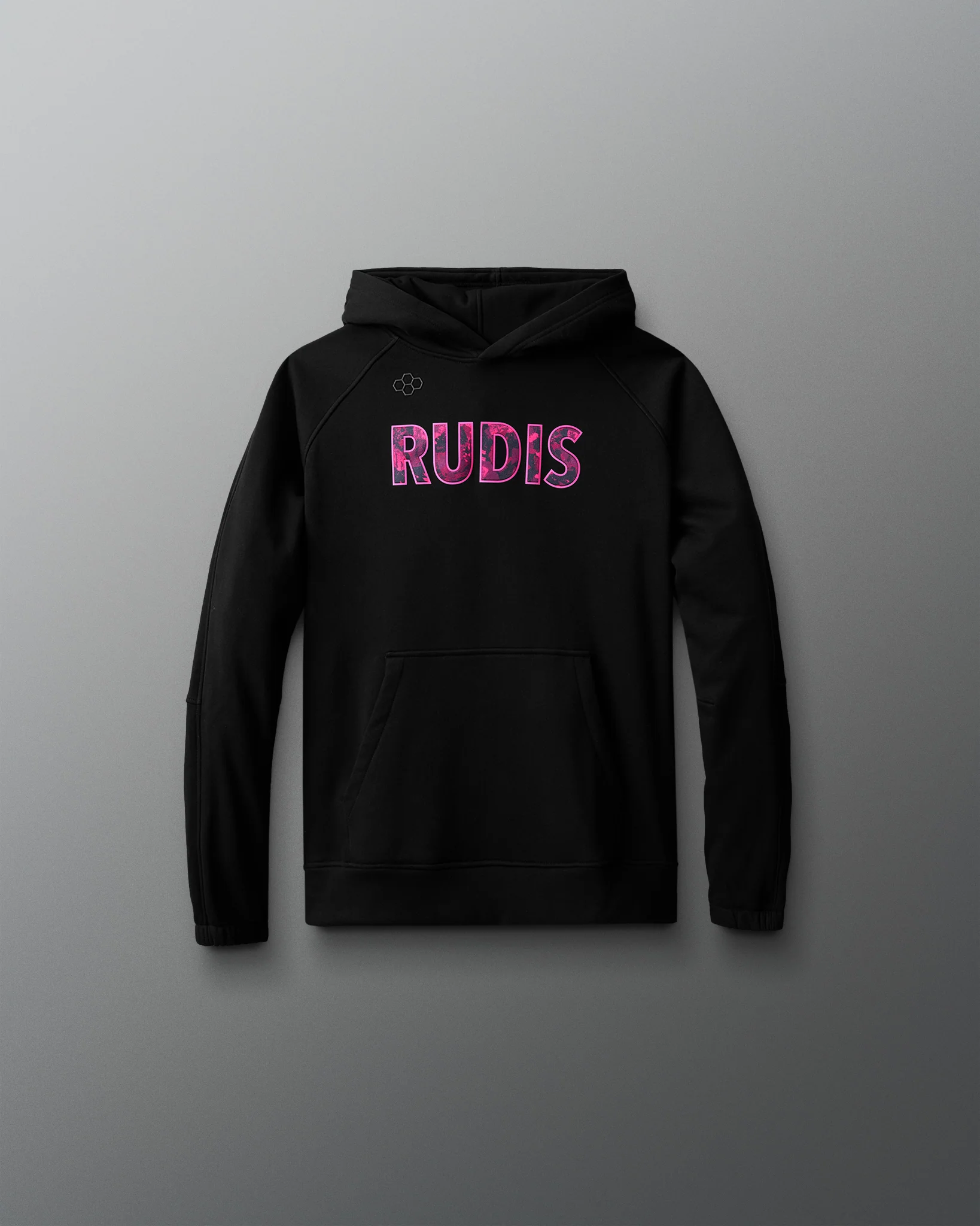 Pink Power Youth Tech Fleece Hoodie - Image 2