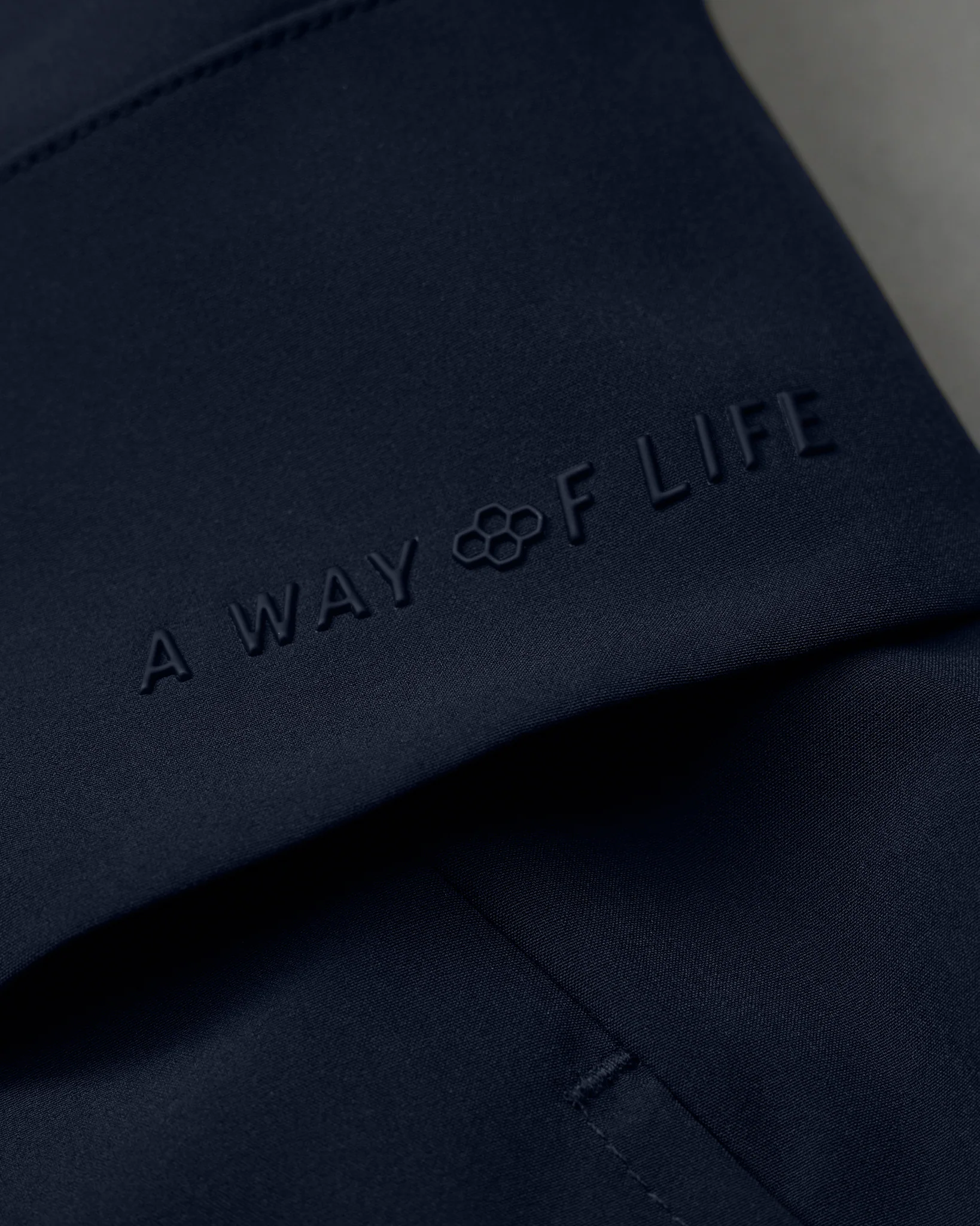 RUDIS 1/4 Zip Windbreaker - Navy - Image 3