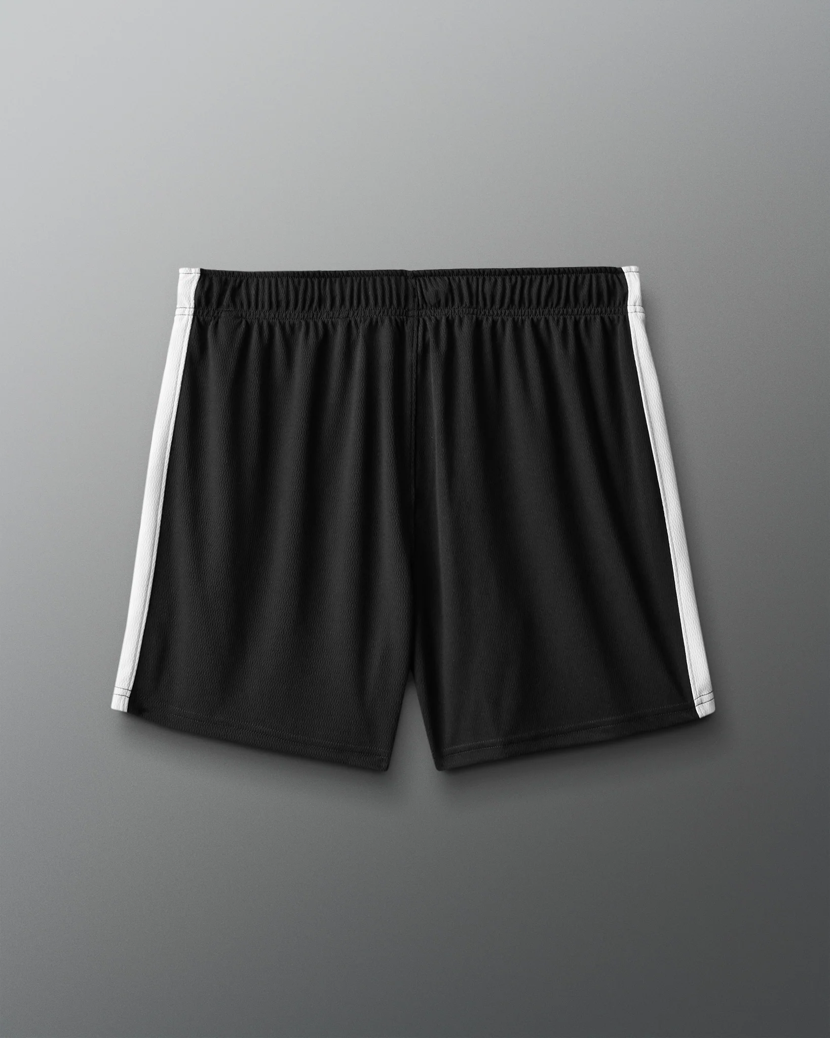 RUDIS 5" Panel Mesh Short - Black/White - Image 2
