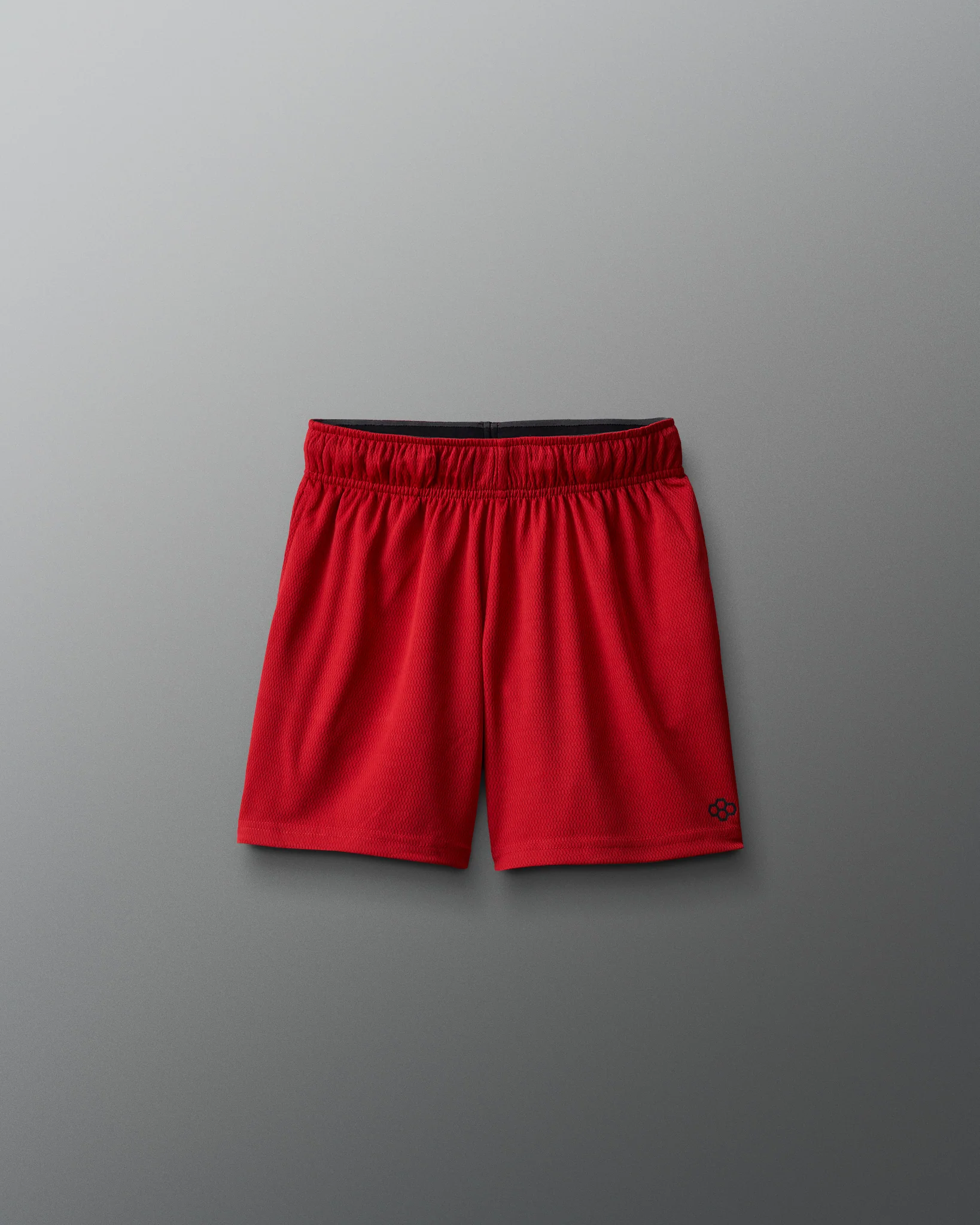 RUDIS 6" Youth Mesh Shorts - Red - Image 3