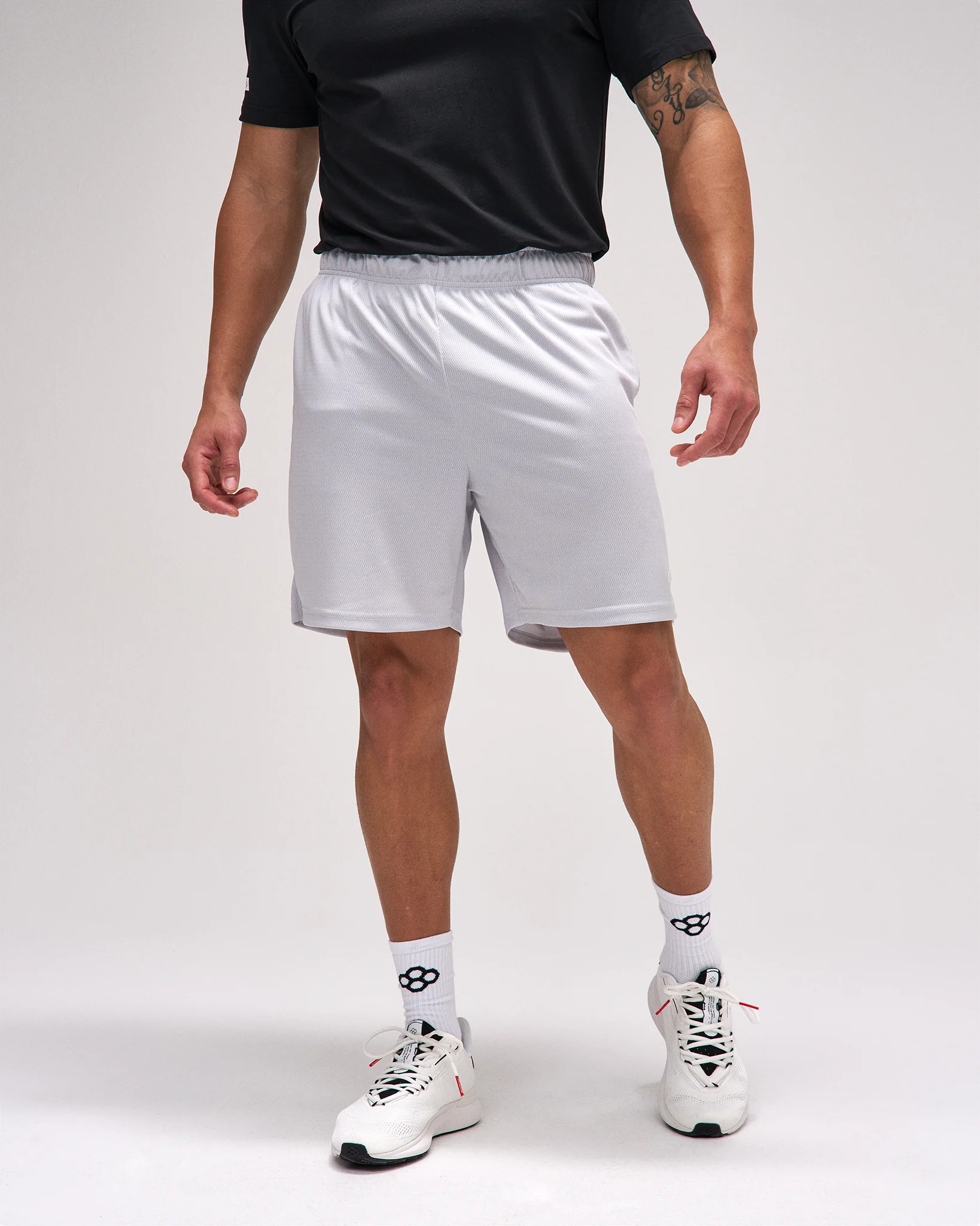 RUDIS 7" Mesh Shorts - Black - Image 6