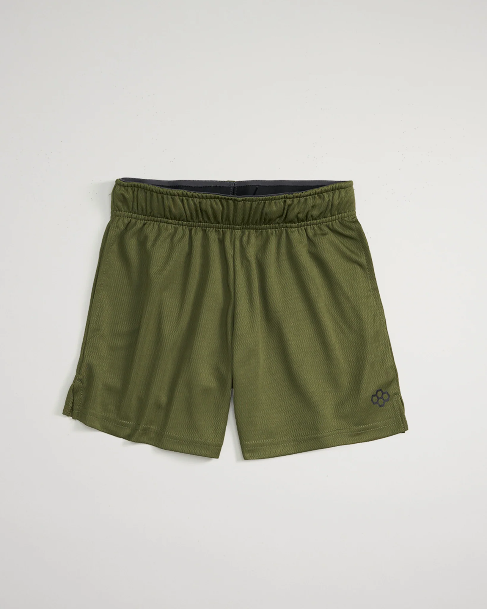 RUDIS 8" Youth Mesh Shorts - Army Green - Image 2