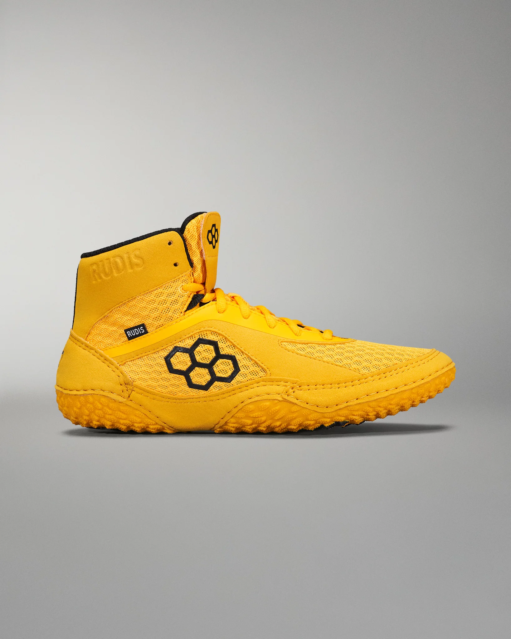 RUDIS Alpha 2.0 Adult Wrestling Shoes - Happy Yellow - Image 4