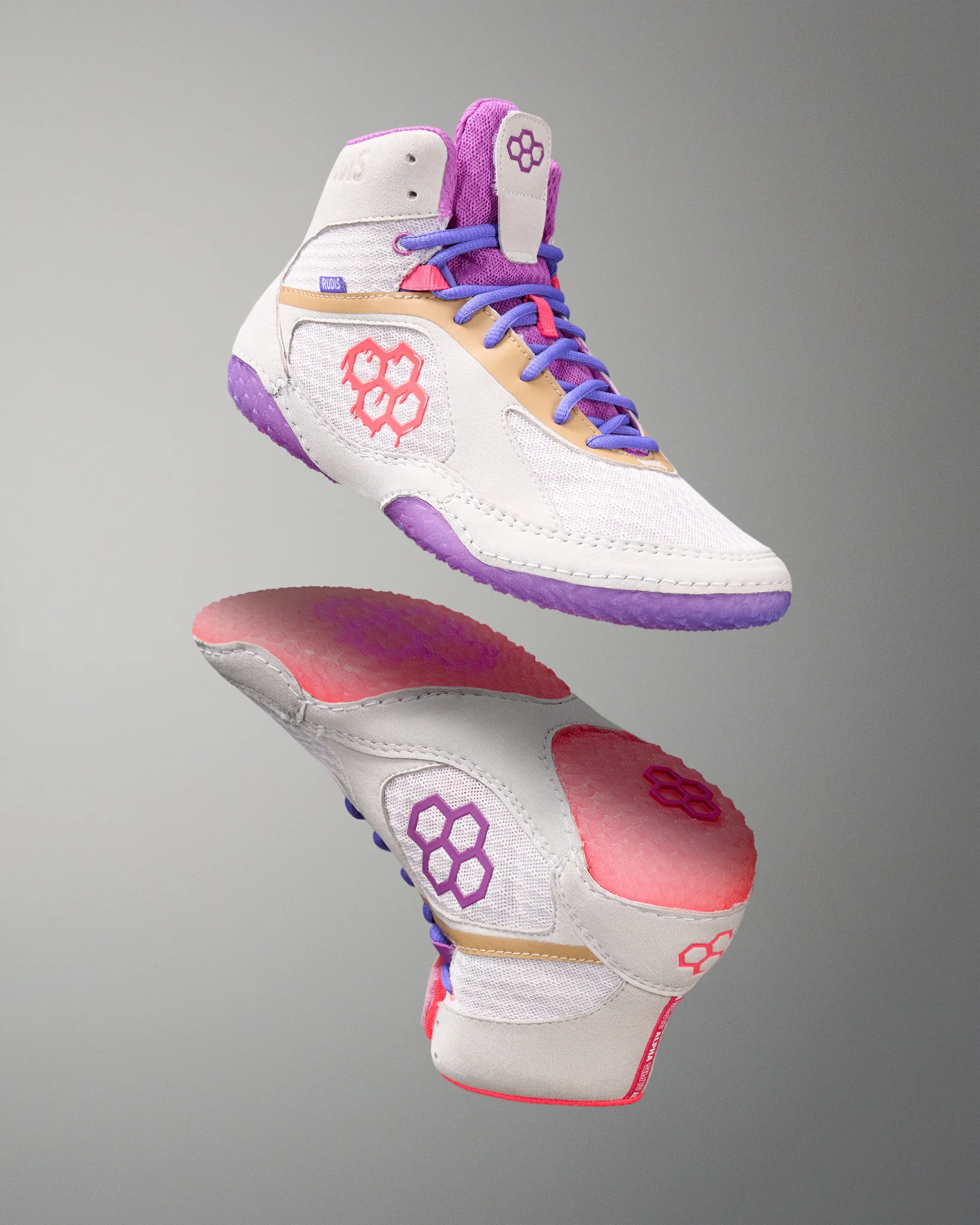 RUDIS Alpha 2.0 Adult Wrestling Shoes - PB&J - Image 2
