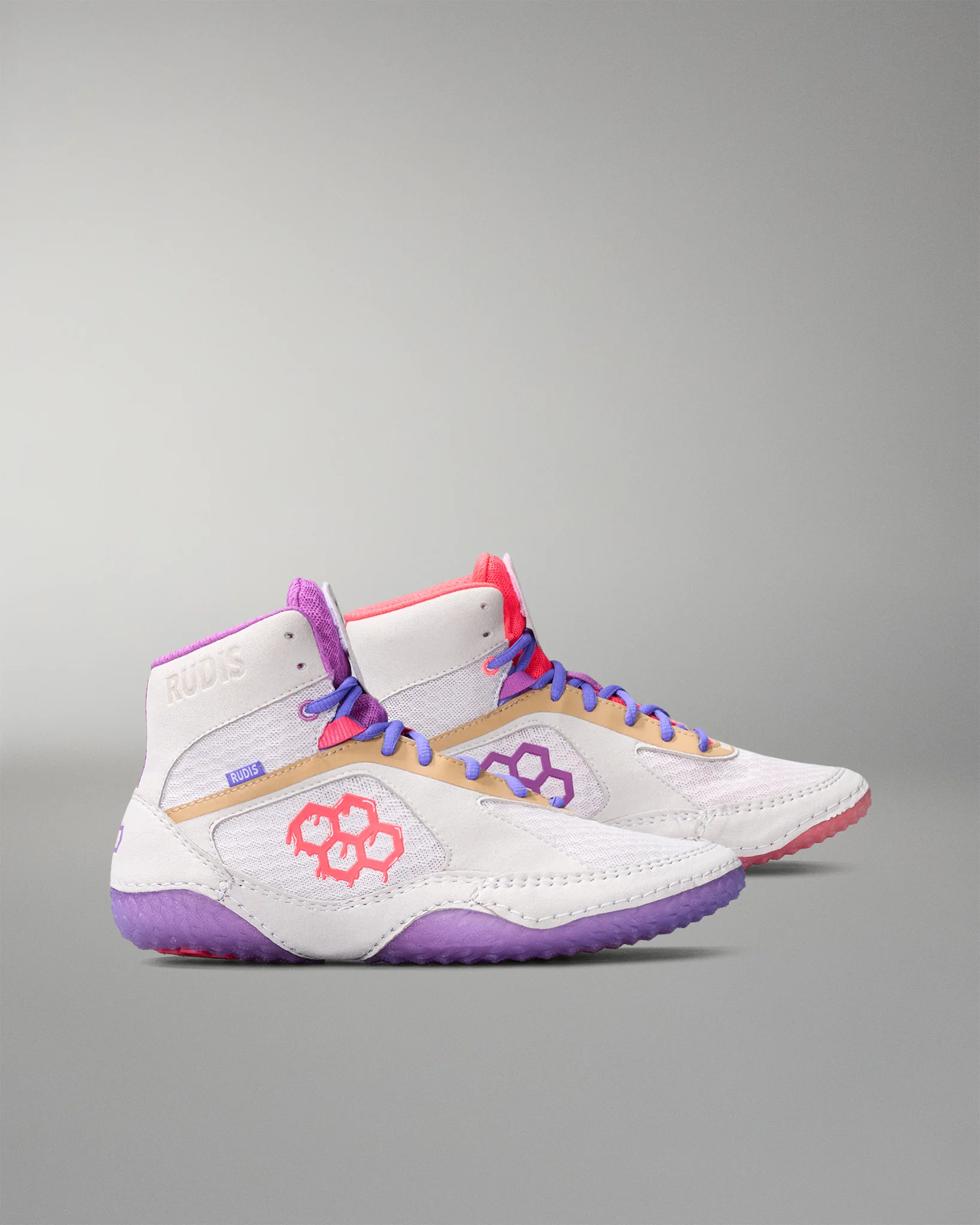 RUDIS Alpha 2.0 Adult Wrestling Shoes - PB&J - Image 3
