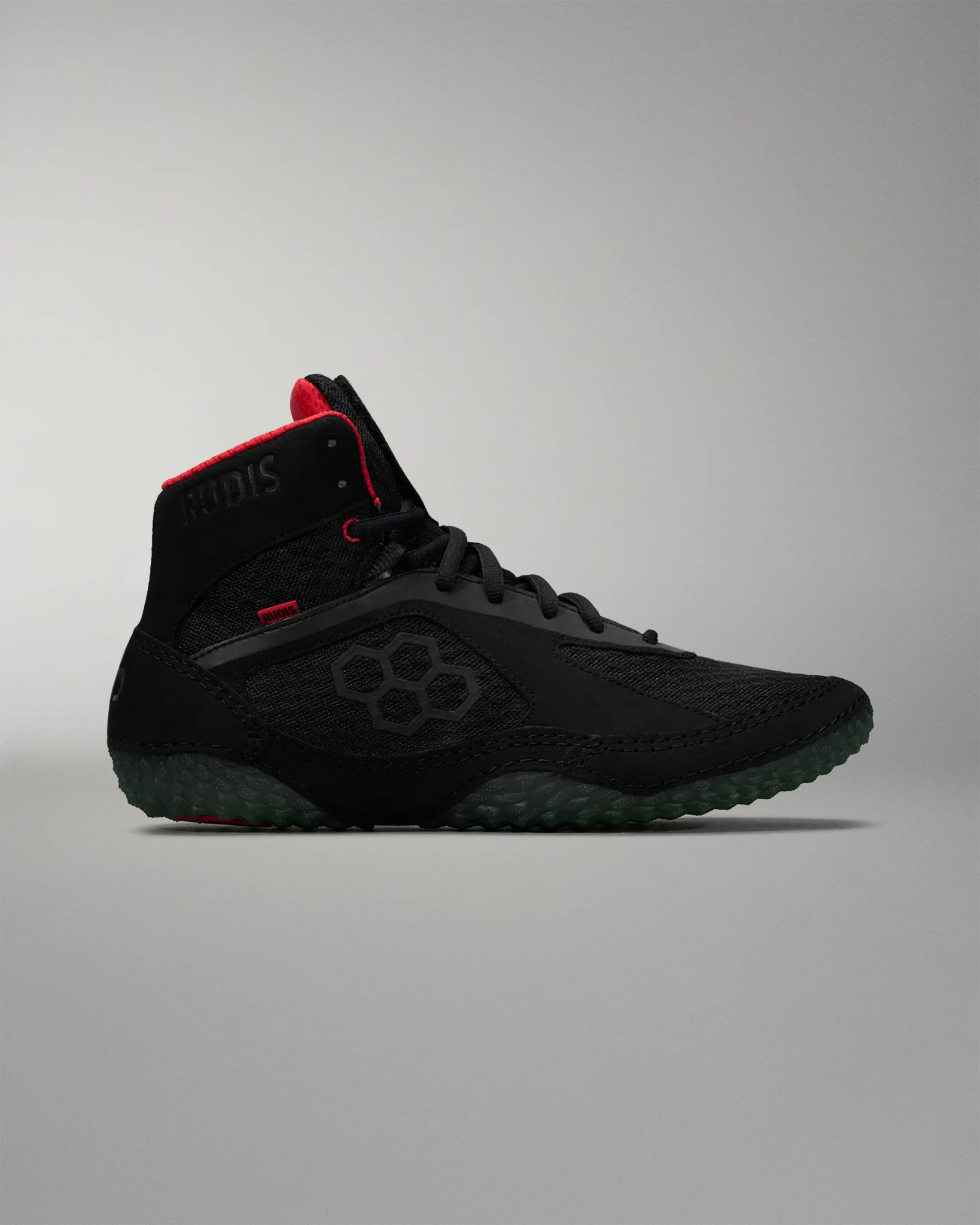 RUDIS Alpha 2.0 Adult Wrestling Shoes - Phantom Black - Image 3