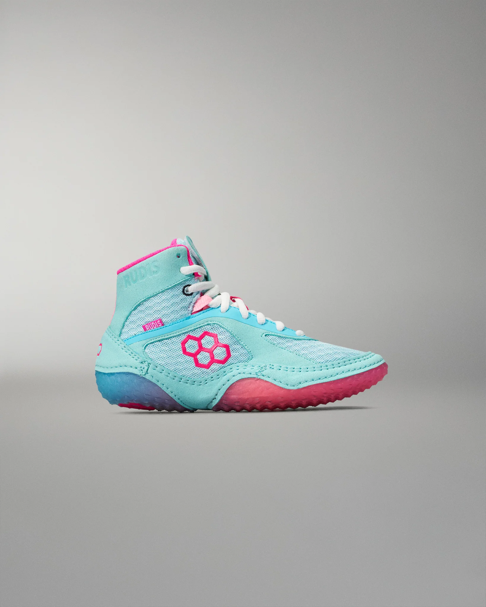 RUDIS Alpha 2.0 Youth Wrestling Shoes - Cotton Candy - Image 2