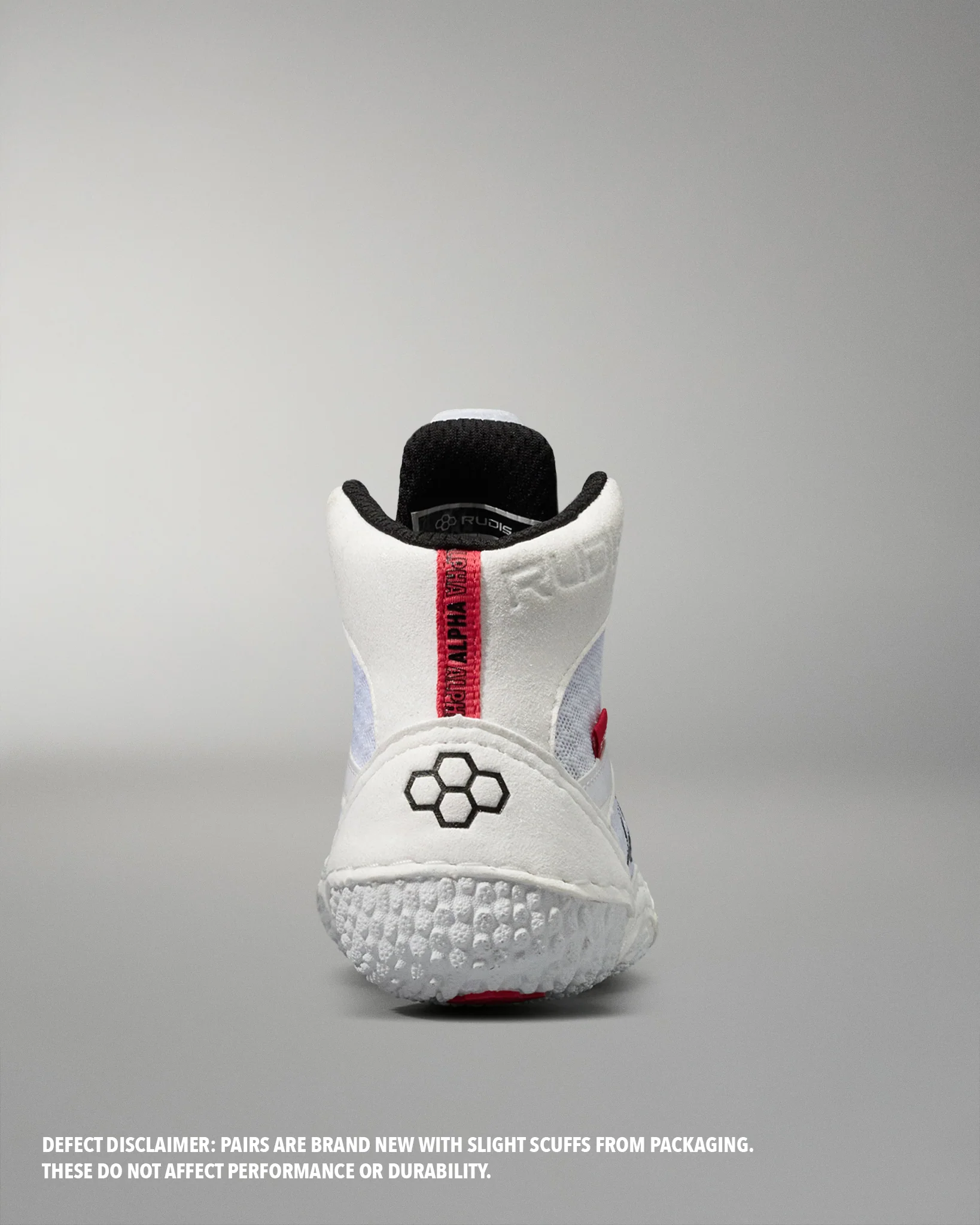 RUDIS Alpha 2.0 Youth Wrestling Shoes - Crimson Ice - Image 5