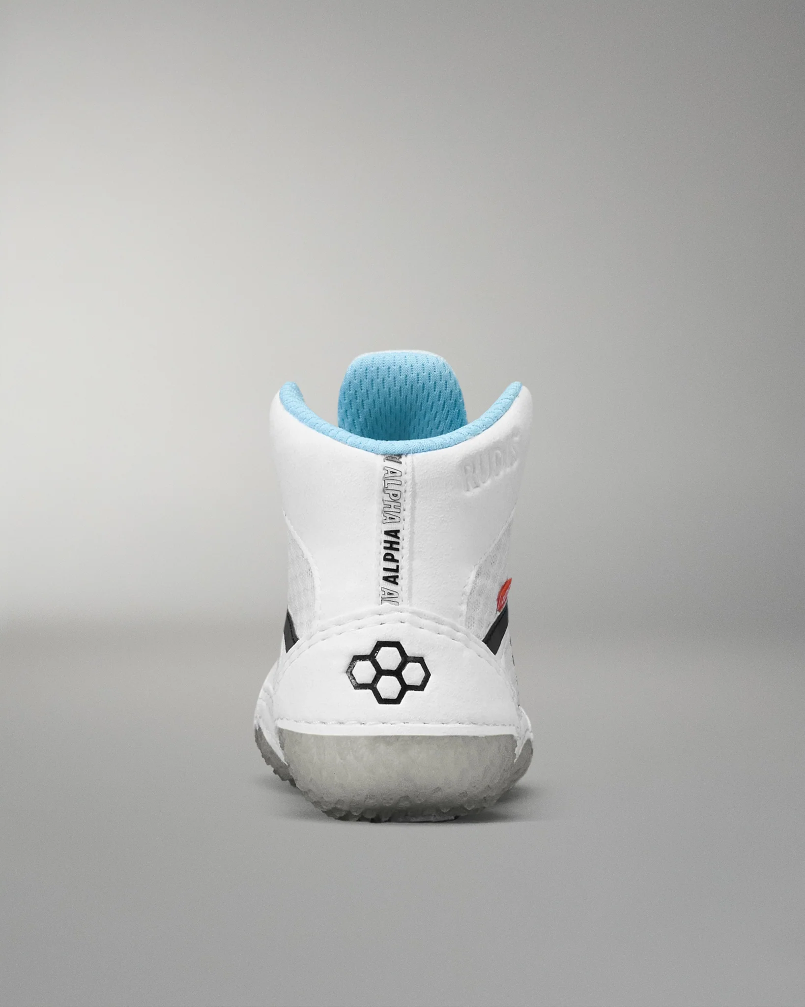 RUDIS Alpha 2.0 Youth Wrestling Shoes - Ghost White - Image 5