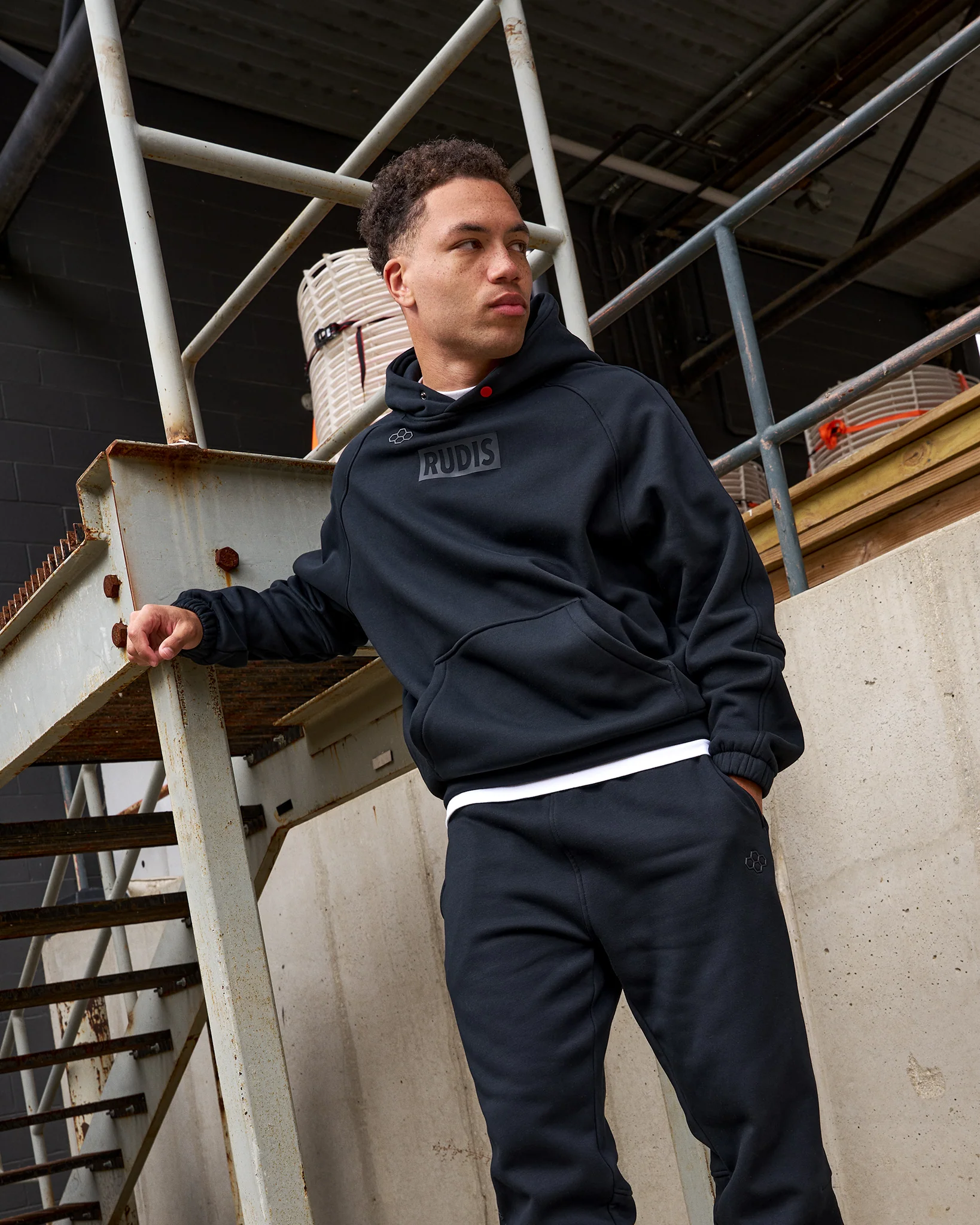 RUDIS Block Tech Fleece Hoodie - Image 2