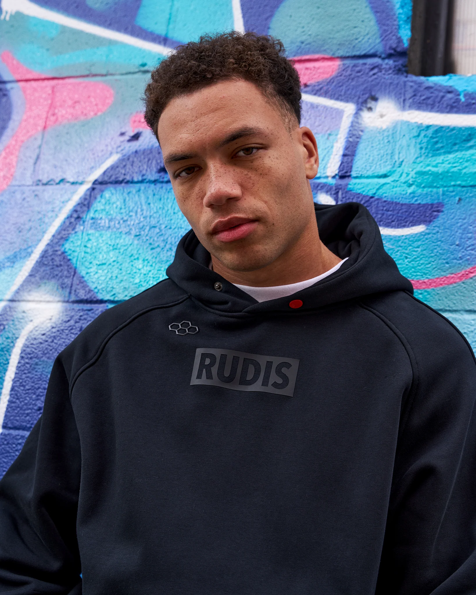 RUDIS Block Tech Fleece Hoodie - Image 3