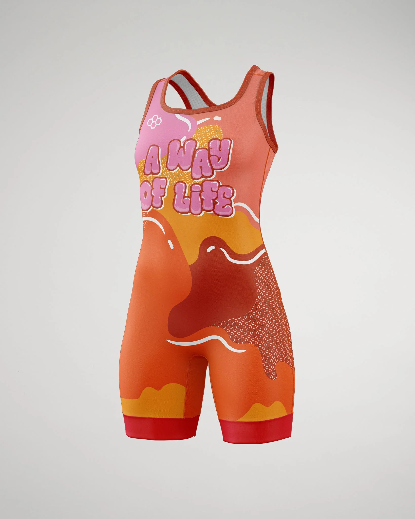 RUDIS Bubble Girl's Elite Singlet