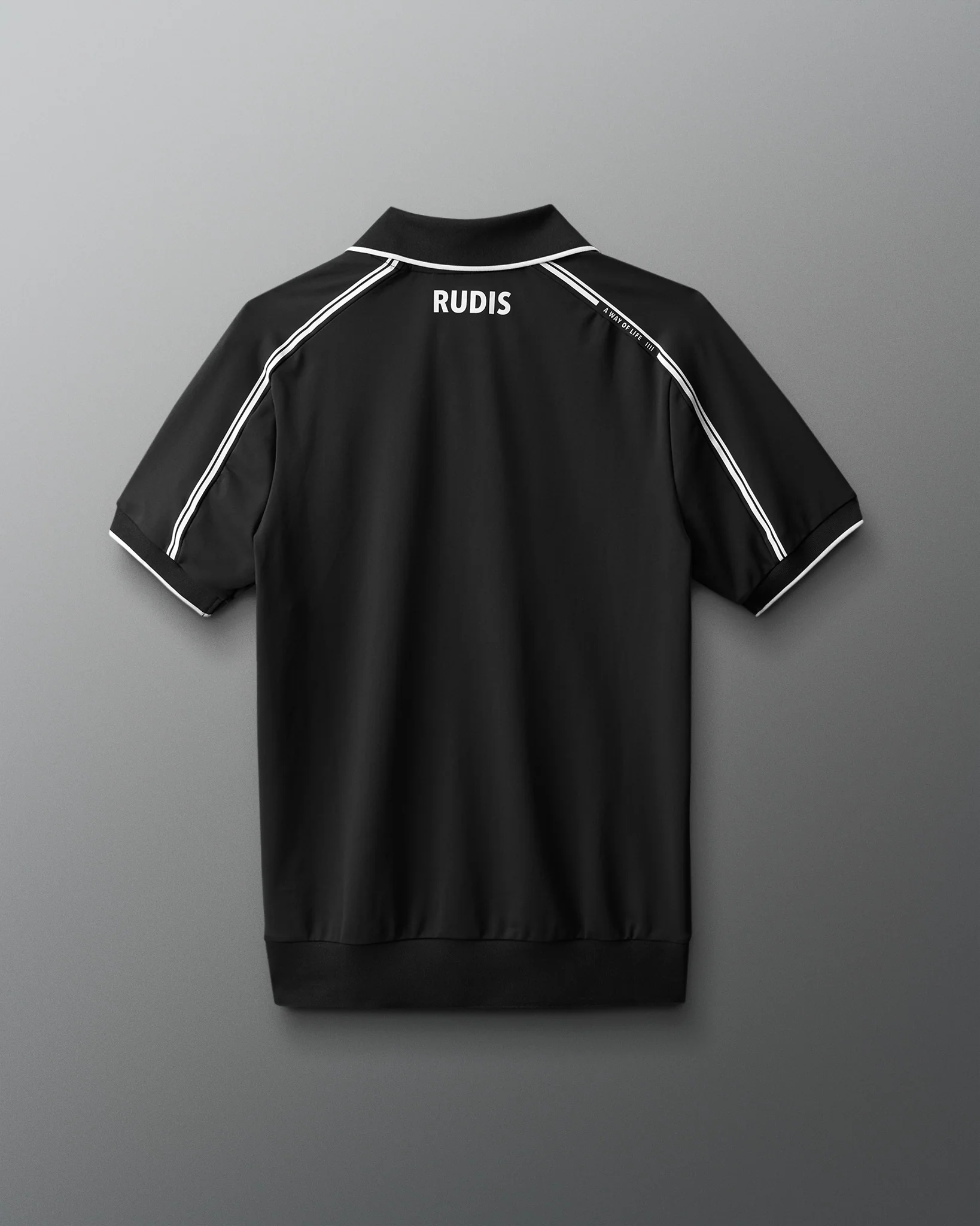 RUDIS Chronicle Elite Athletic Polo - Black - Image 4