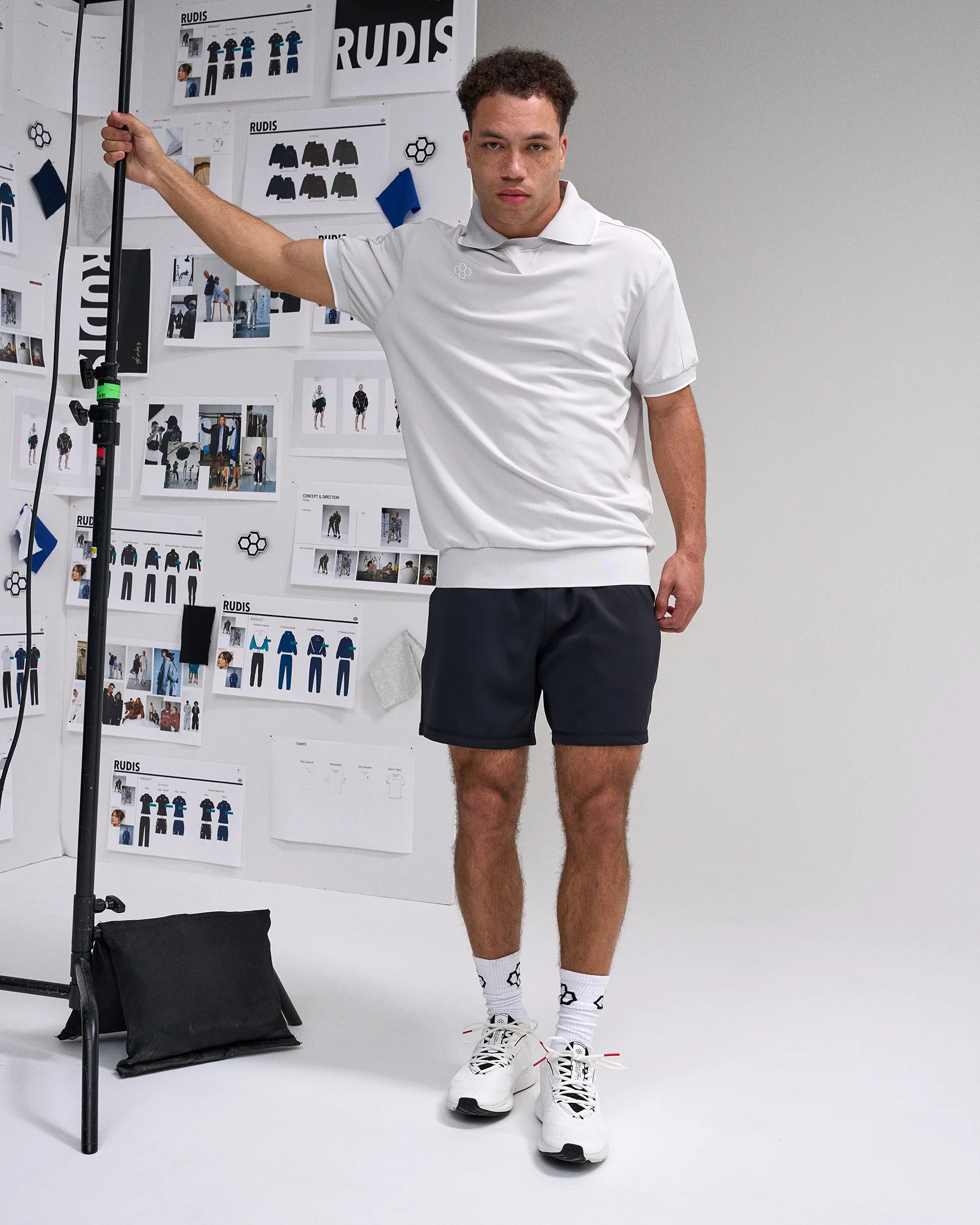 RUDIS Chronicle Elite Athletic Polo - Lunar - Image 2