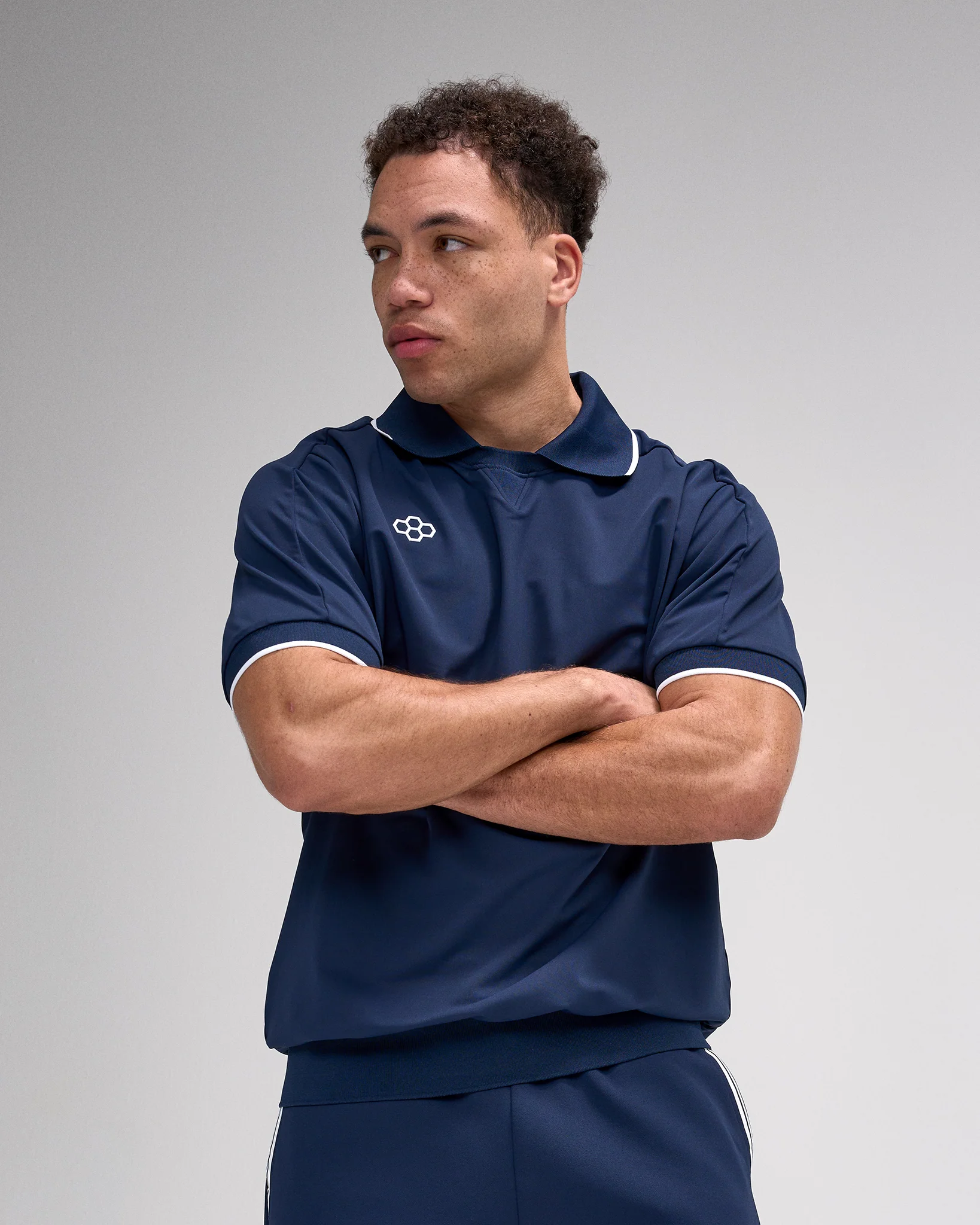 RUDIS Chronicle Elite Athletic Polo - Navy