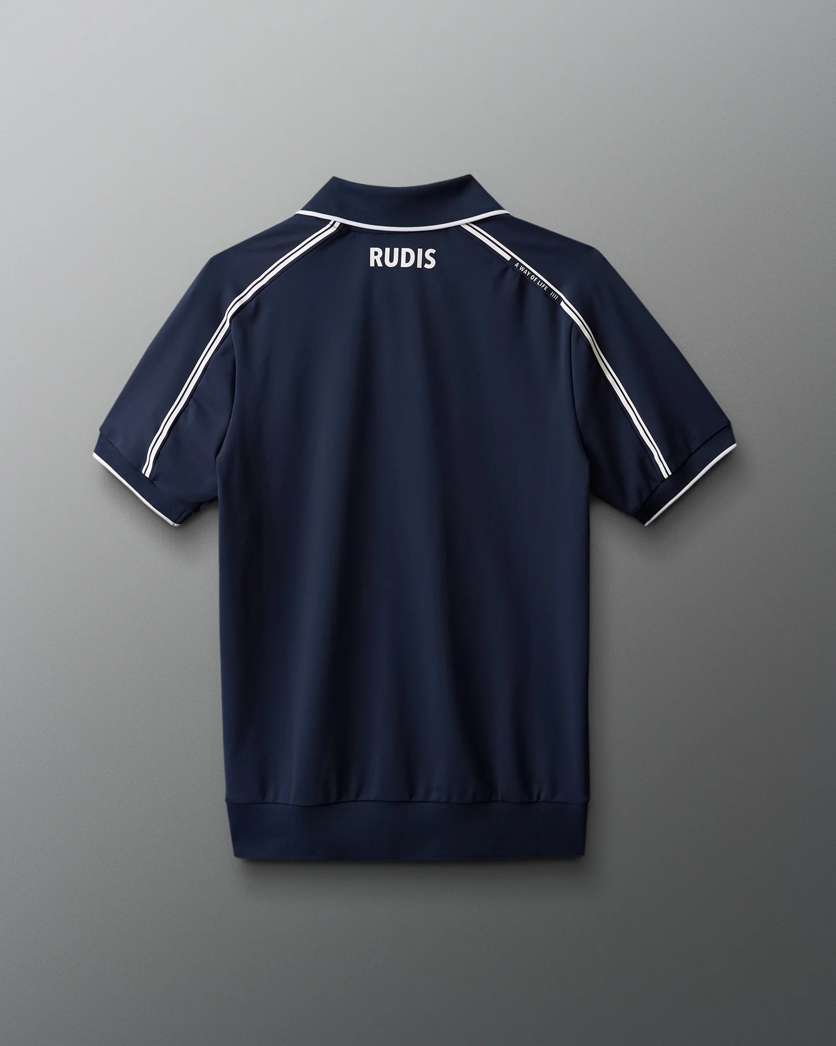 RUDIS Chronicle Elite Athletic Polo - Navy - Image 4