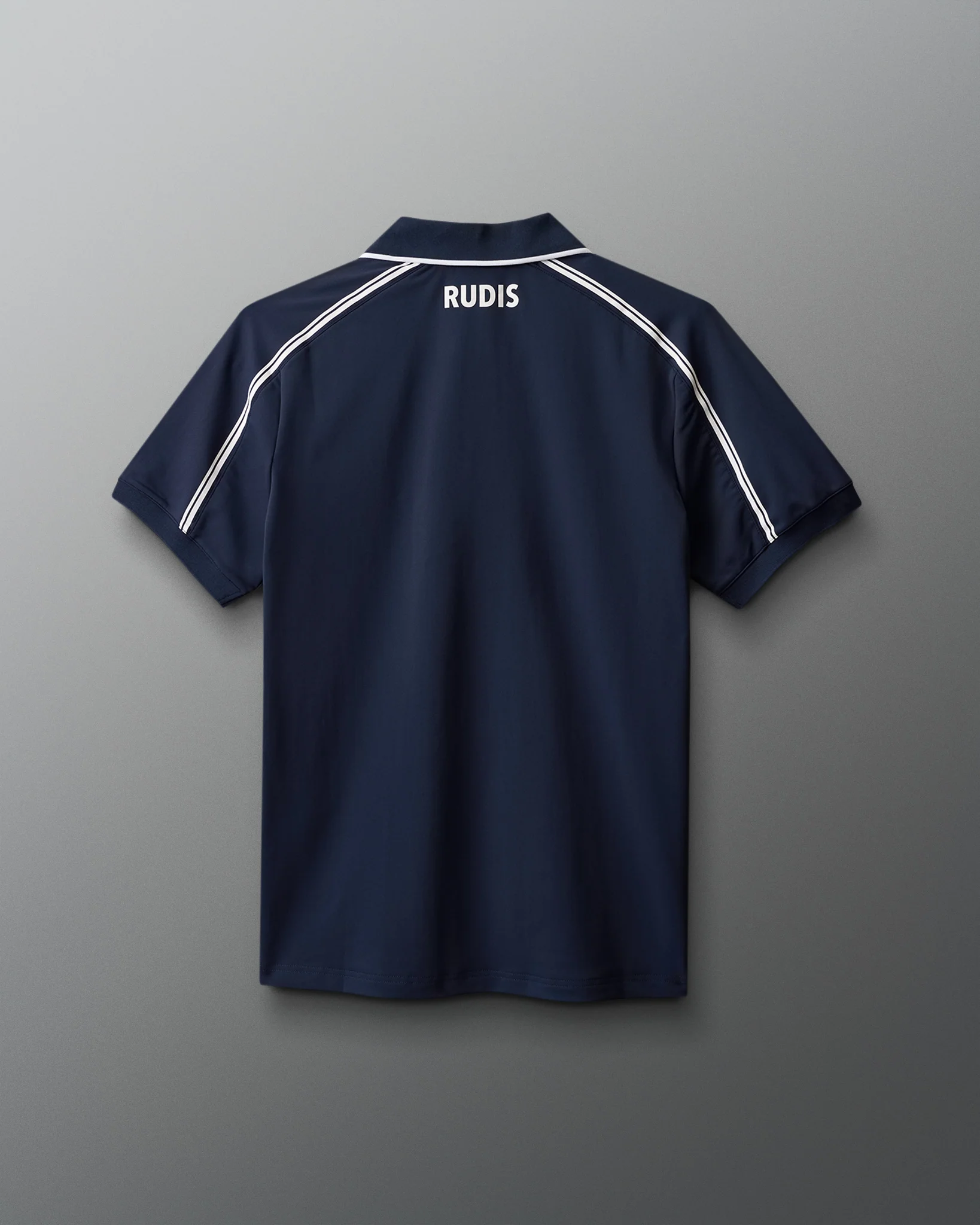 RUDIS Chronicle Elite Snap Polo - Navy - Image 2