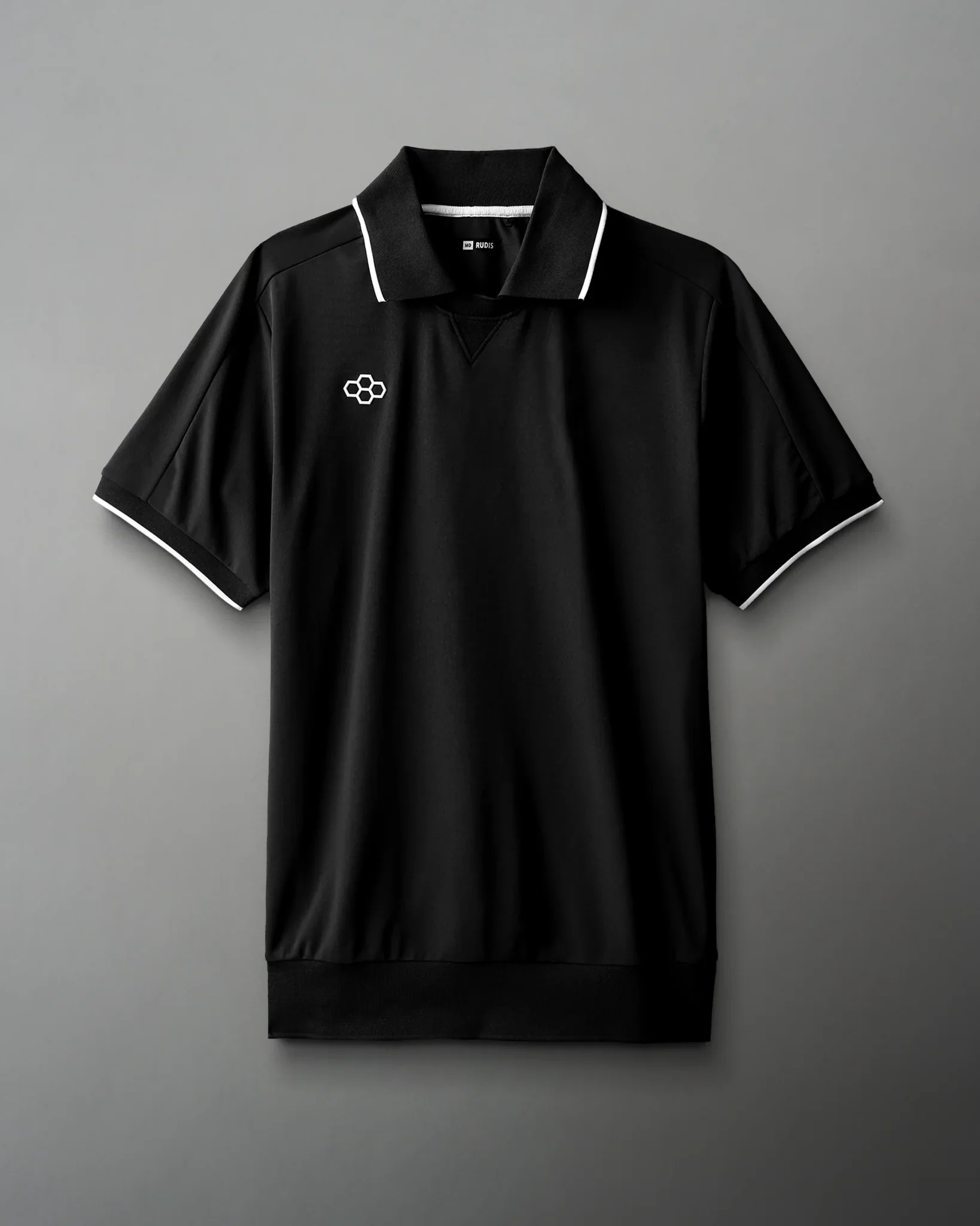 RUDIS Chronicle Elite Youth Athletic Polo - Black